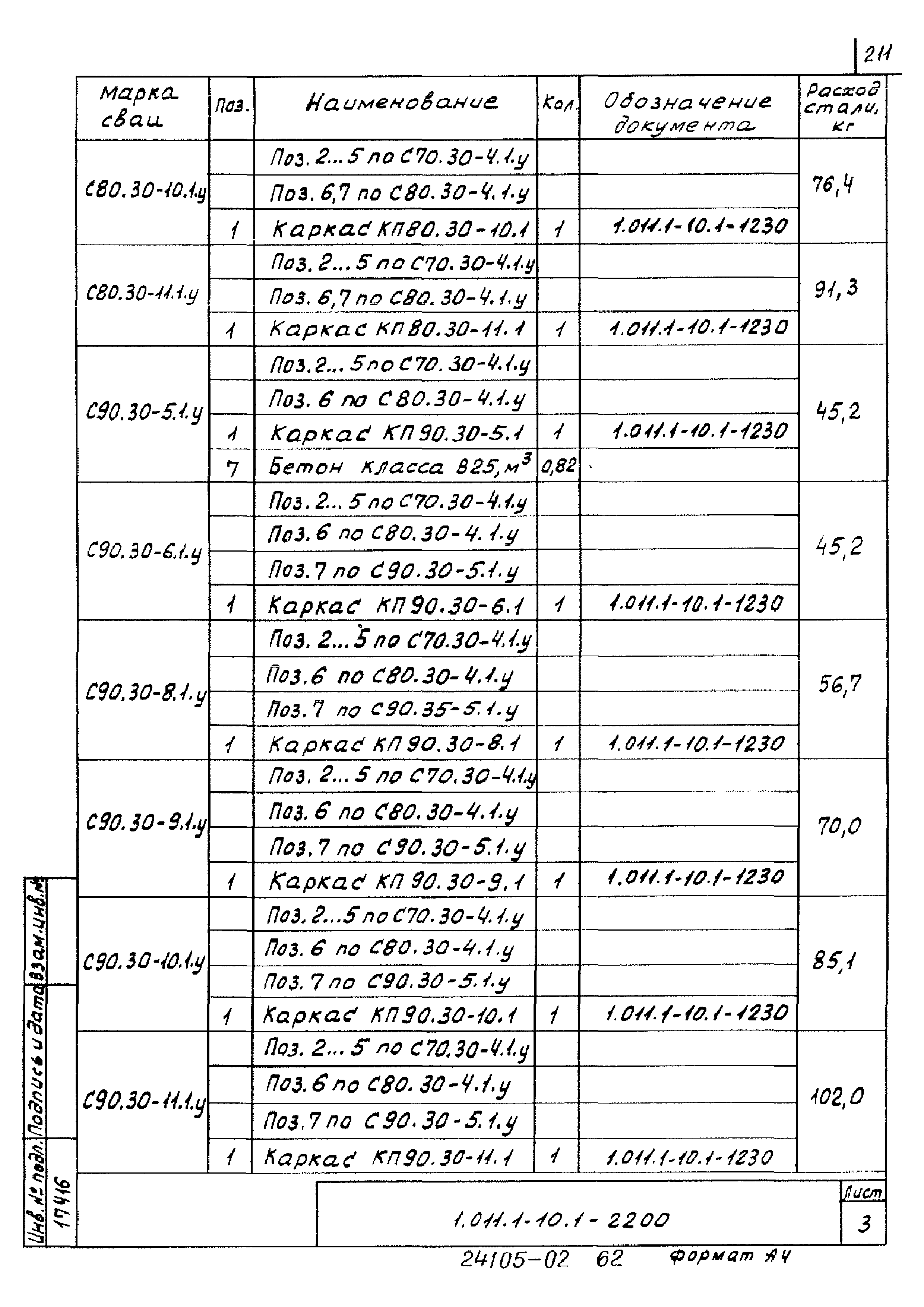 Серия 1.011.1-10