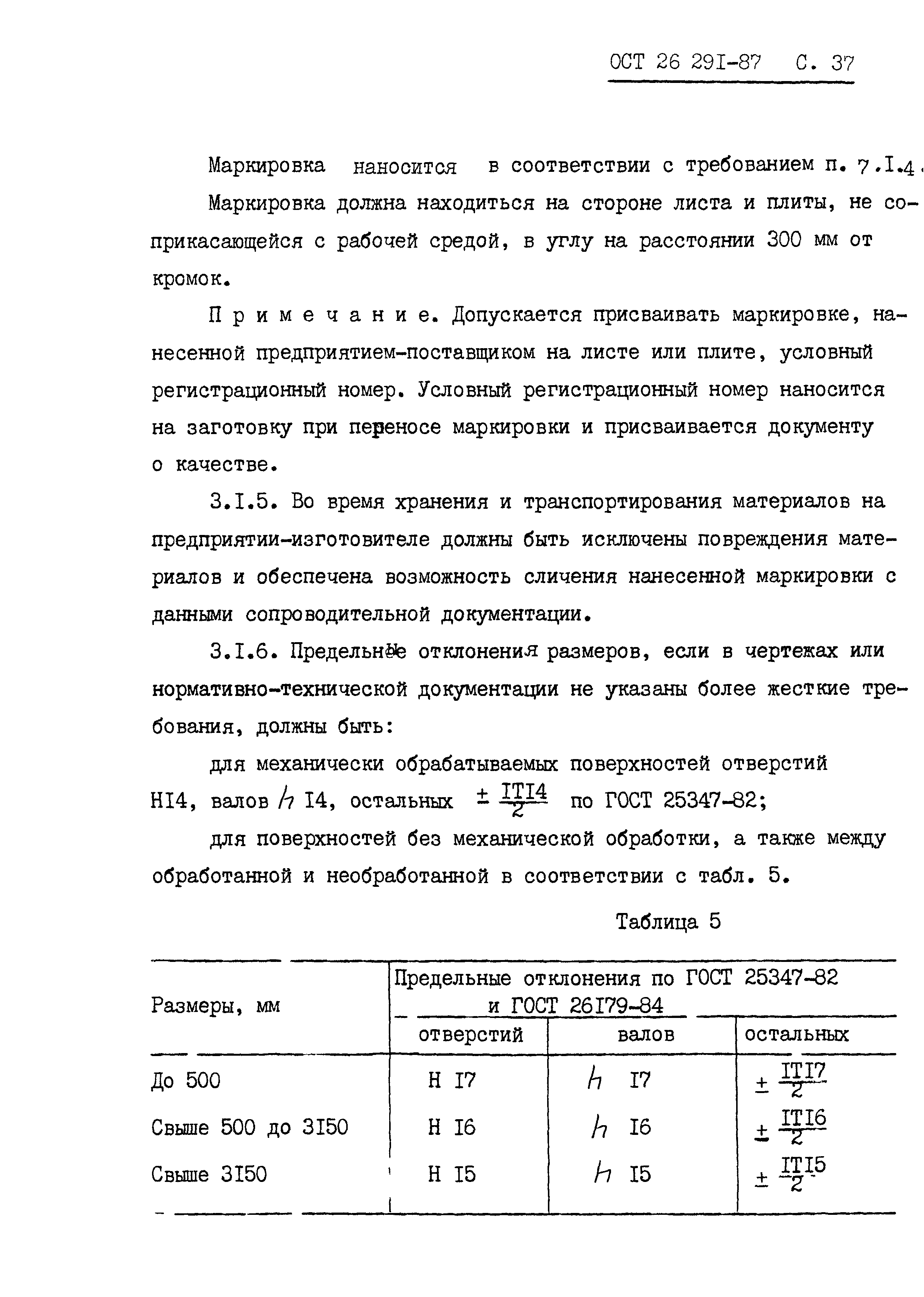 ОСТ 26.291-87