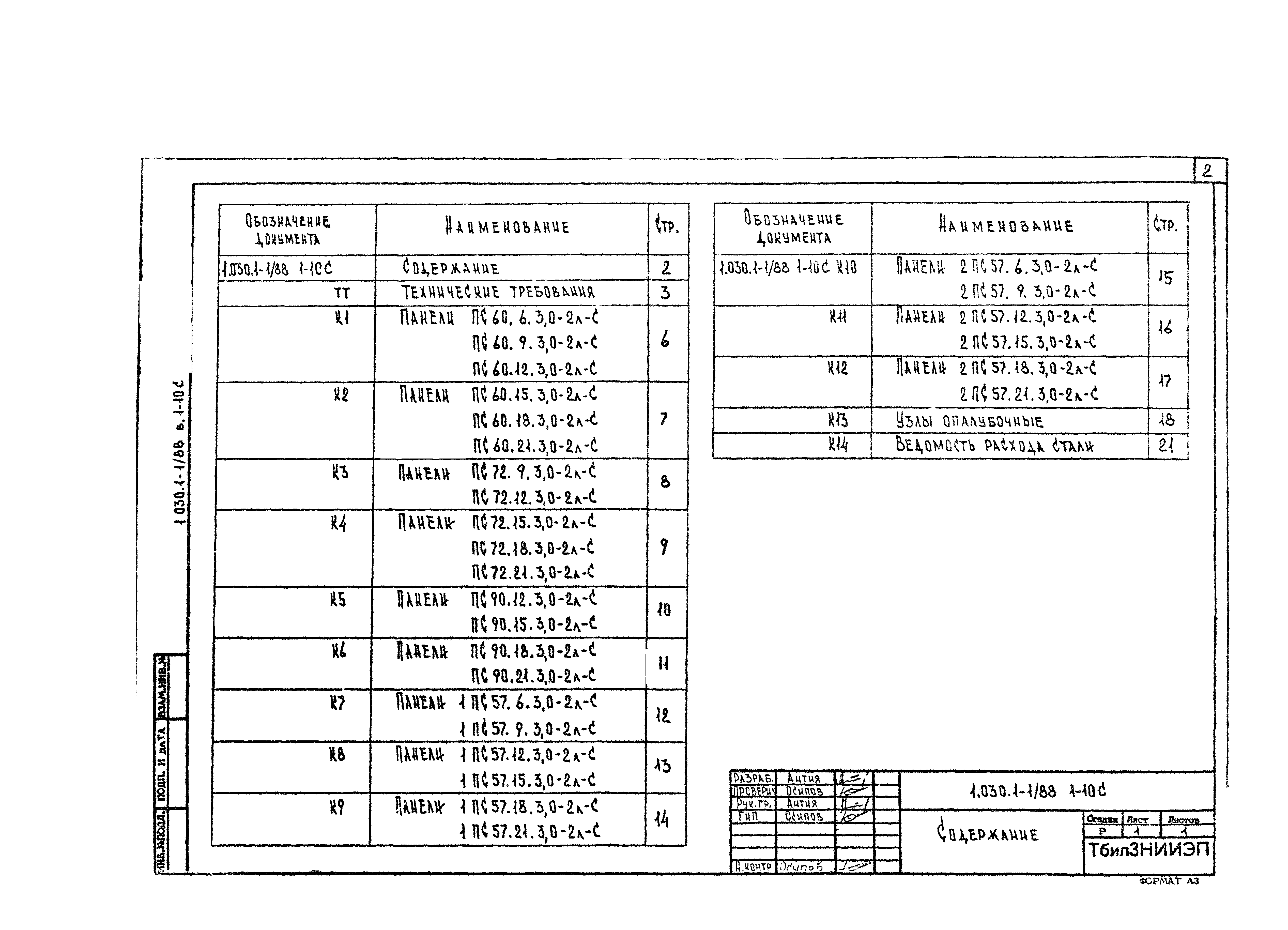 Серия 1.030.1-1/88