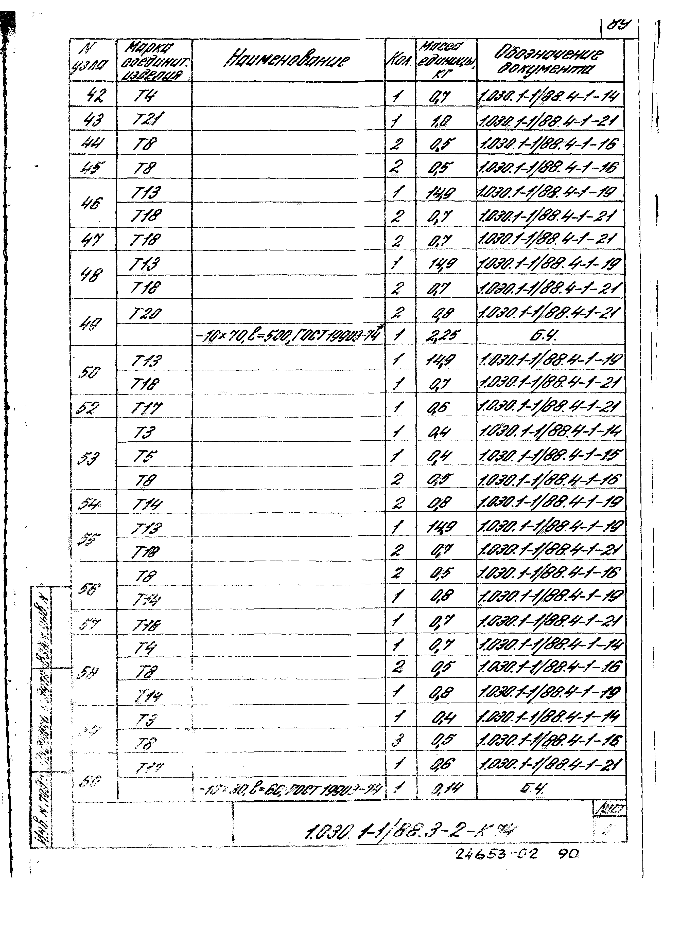 Серия 1.030.1-1/88