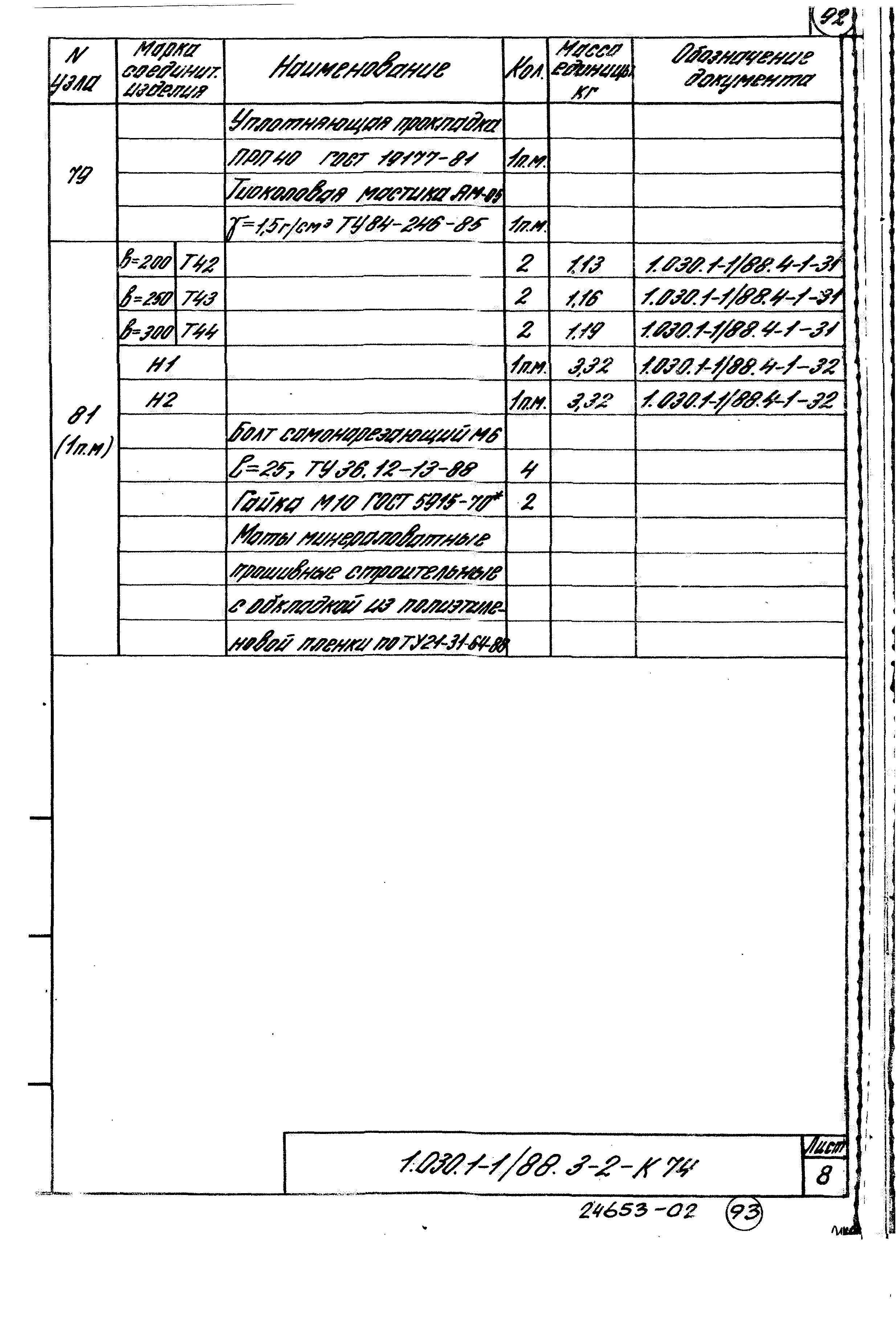 Серия 1.030.1-1/88