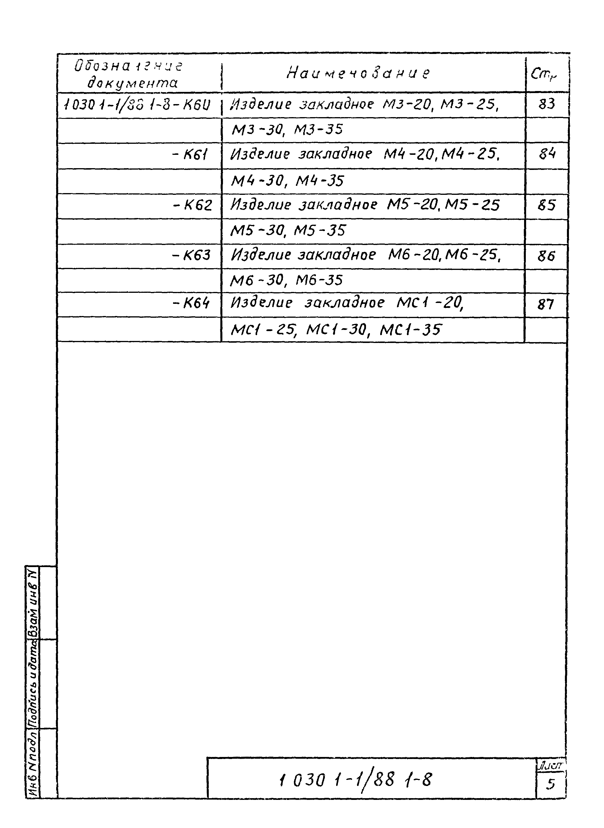 Серия 1.030.1-1/88