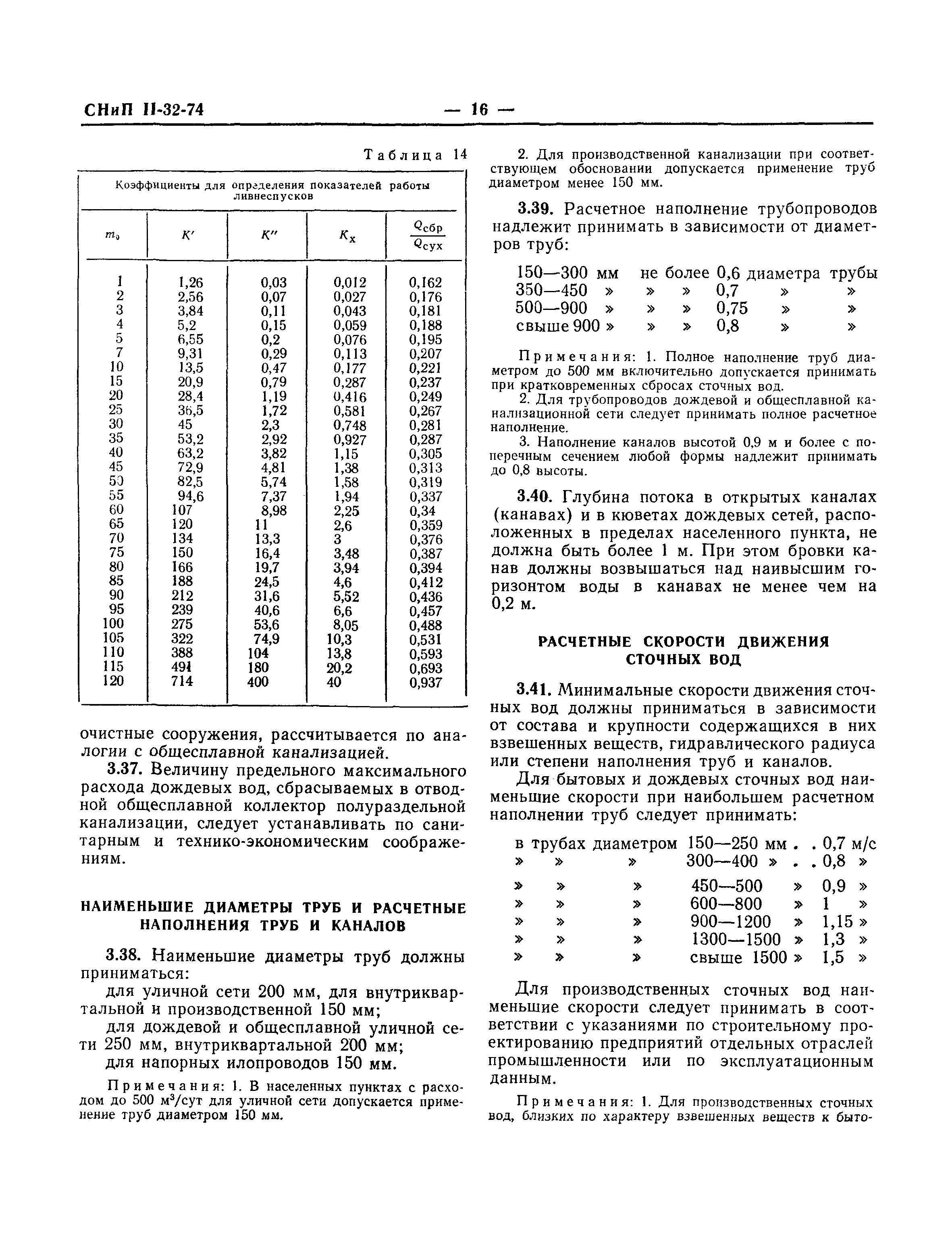 СНиП II-32-74