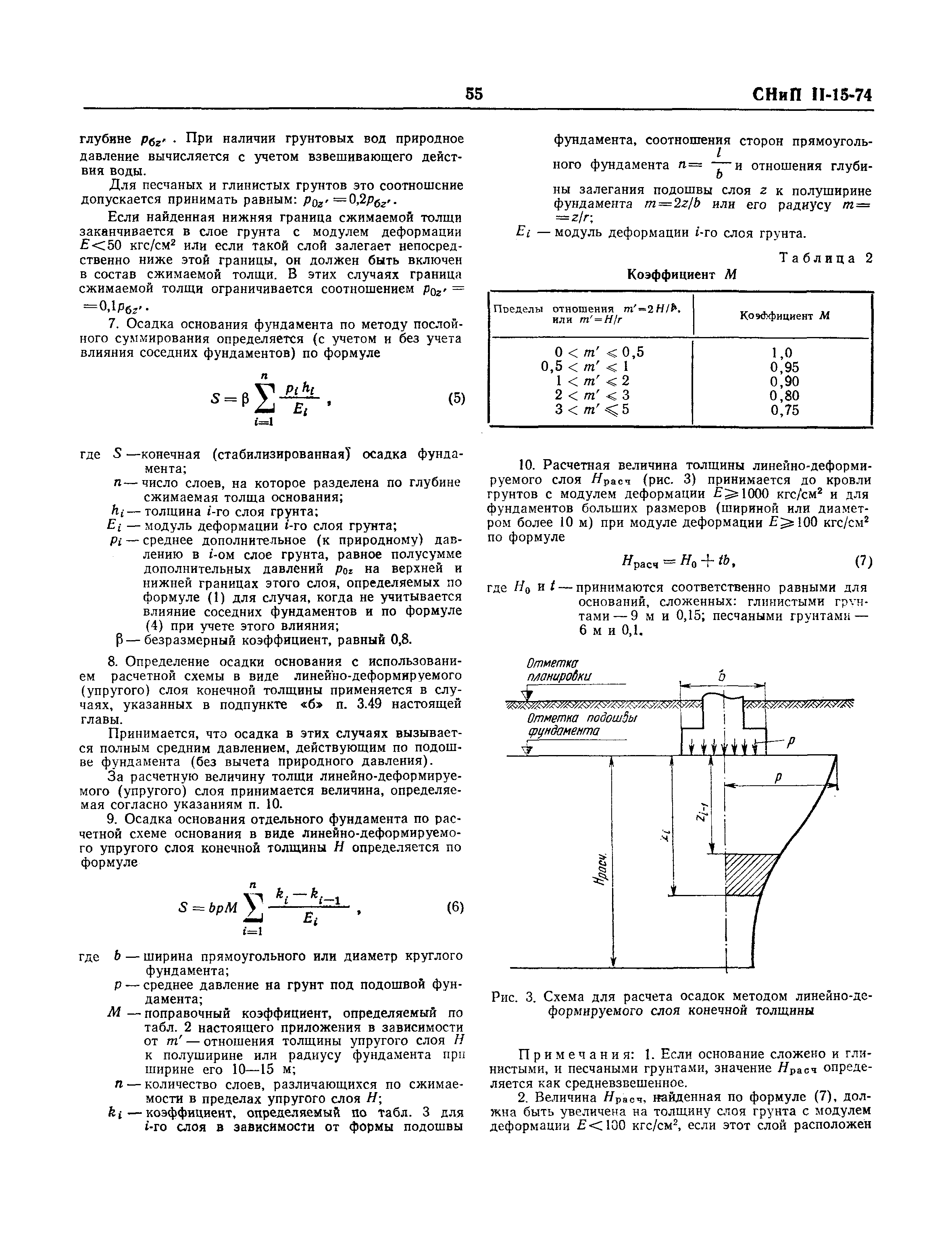 СНиП II-15-74