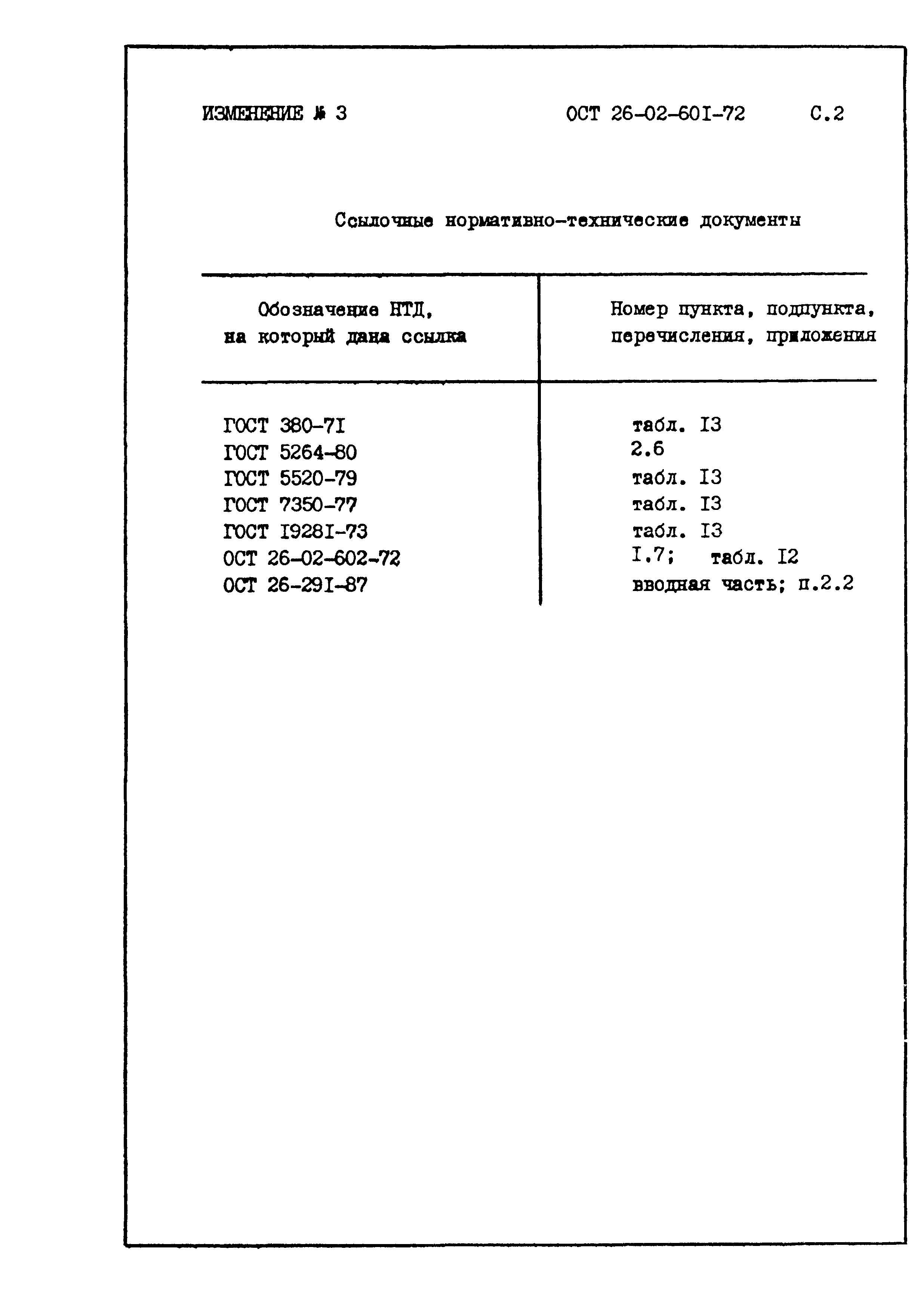 ОСТ 26-02-601-72