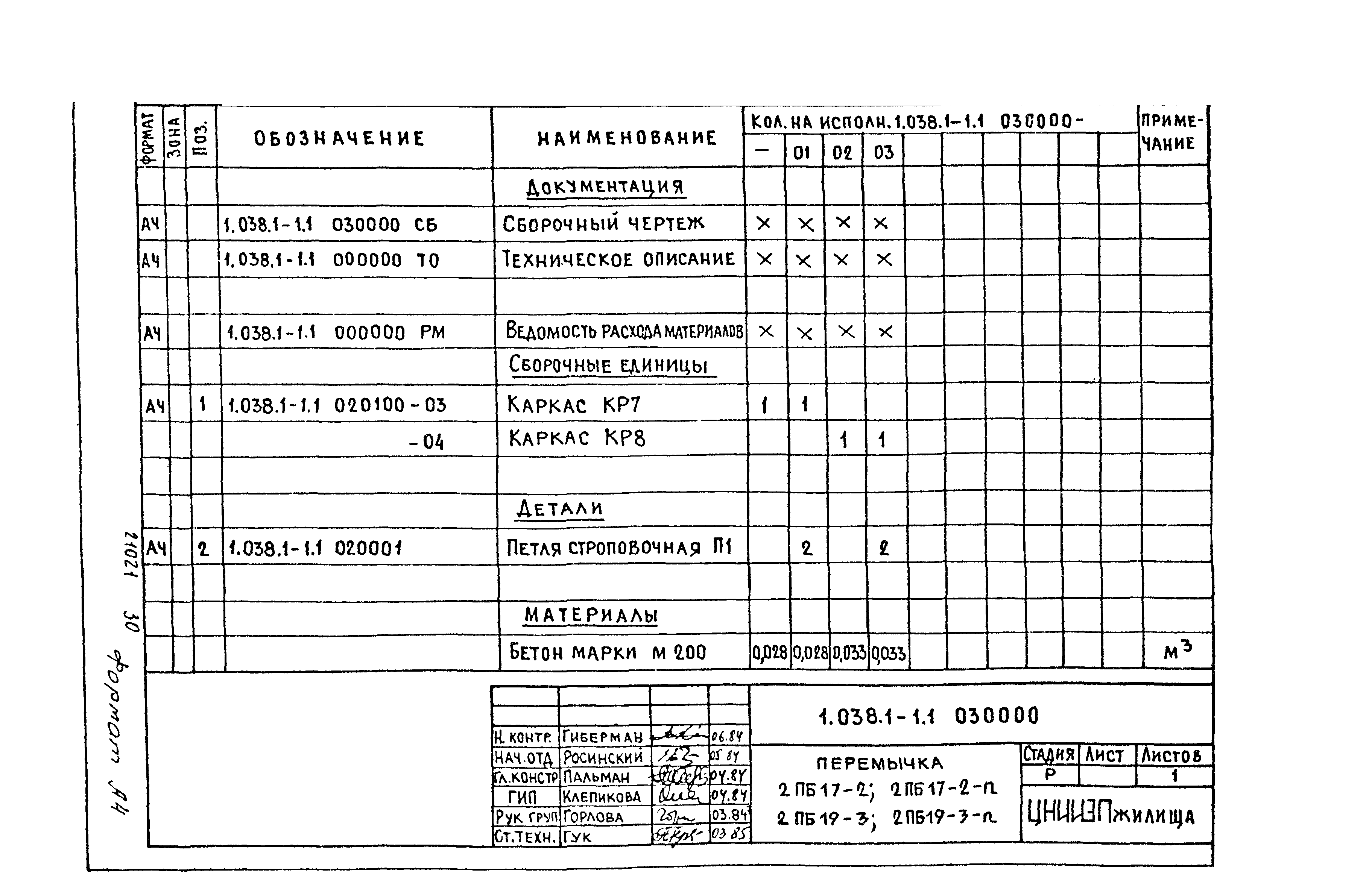 Серия 1.038.1-1