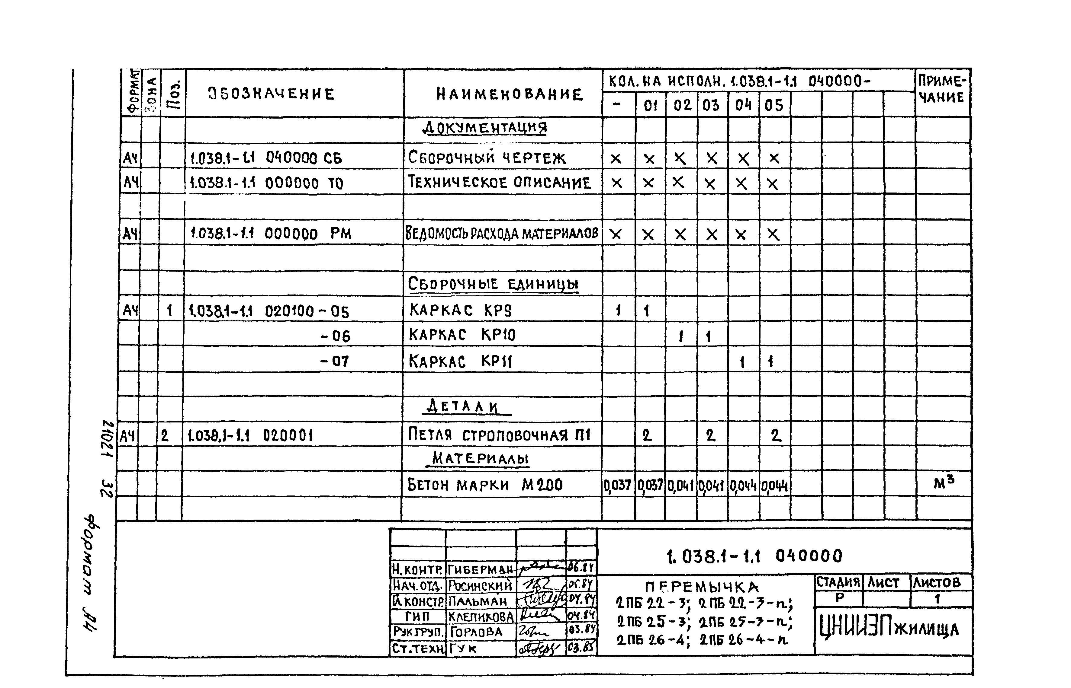 Серия 1.038.1-1