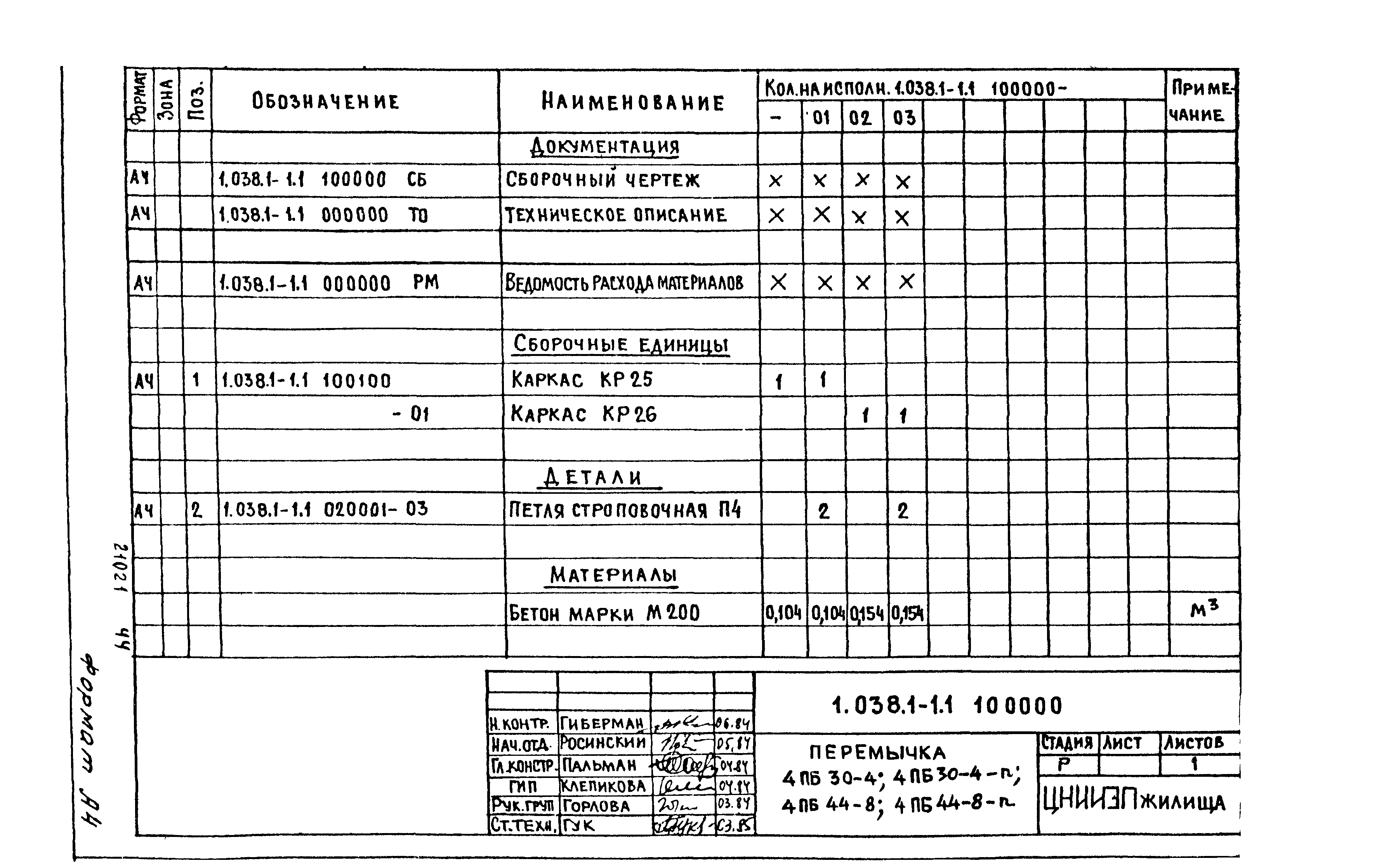 Серия 1.038.1-1