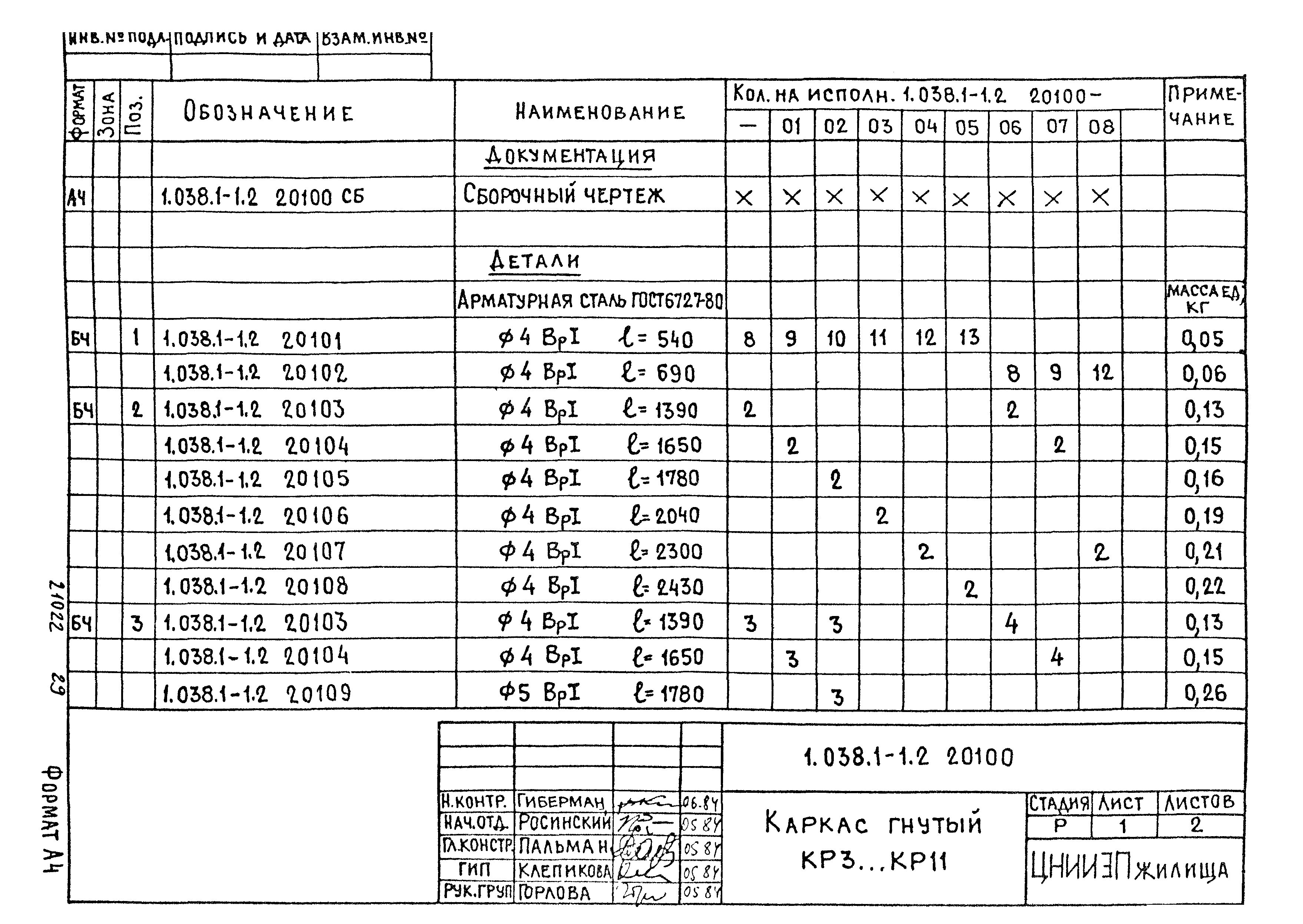 Серия 1.038.1-1