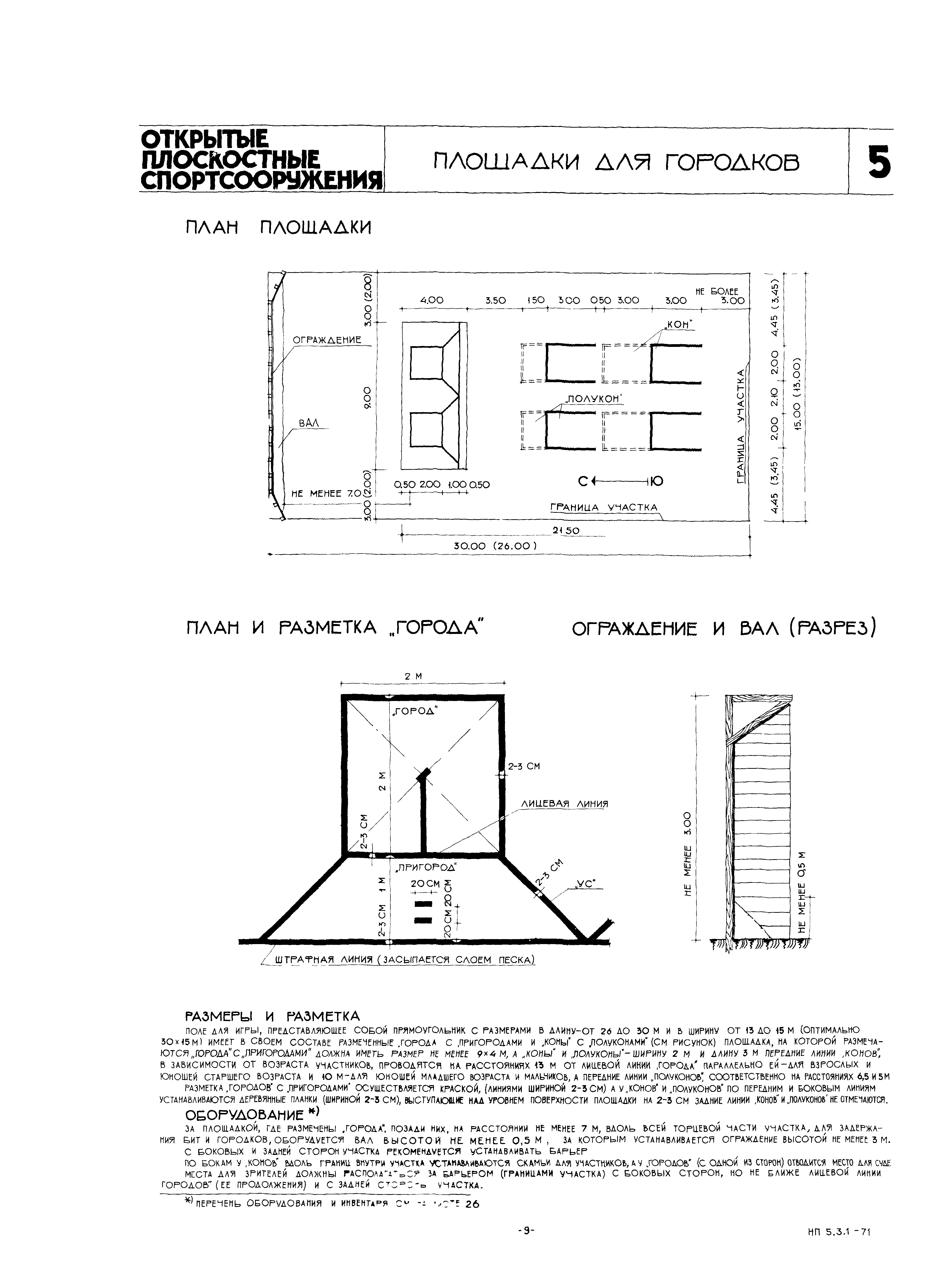 НП 5.3.1-71