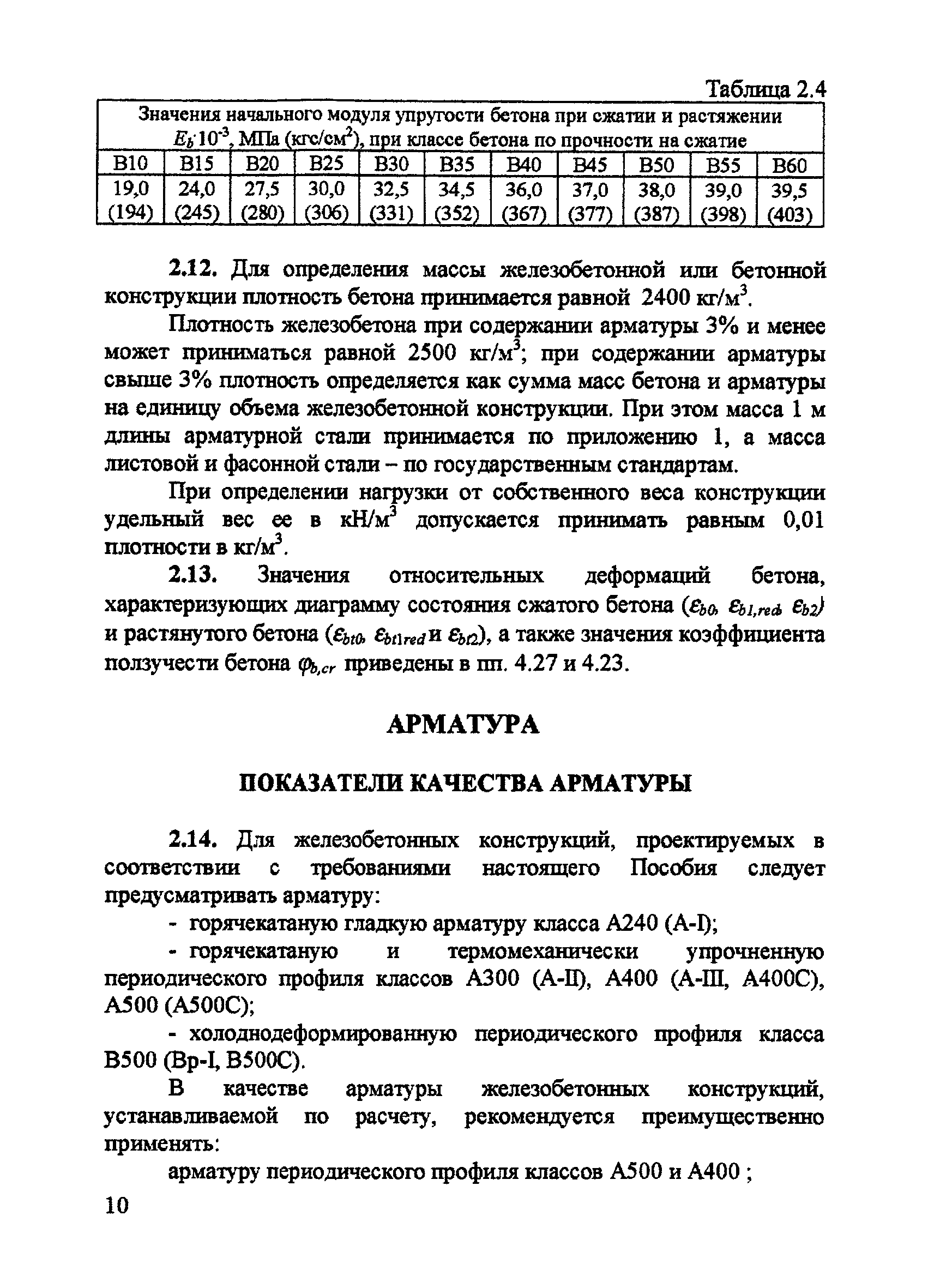 Пособие к СП 52-101-2003