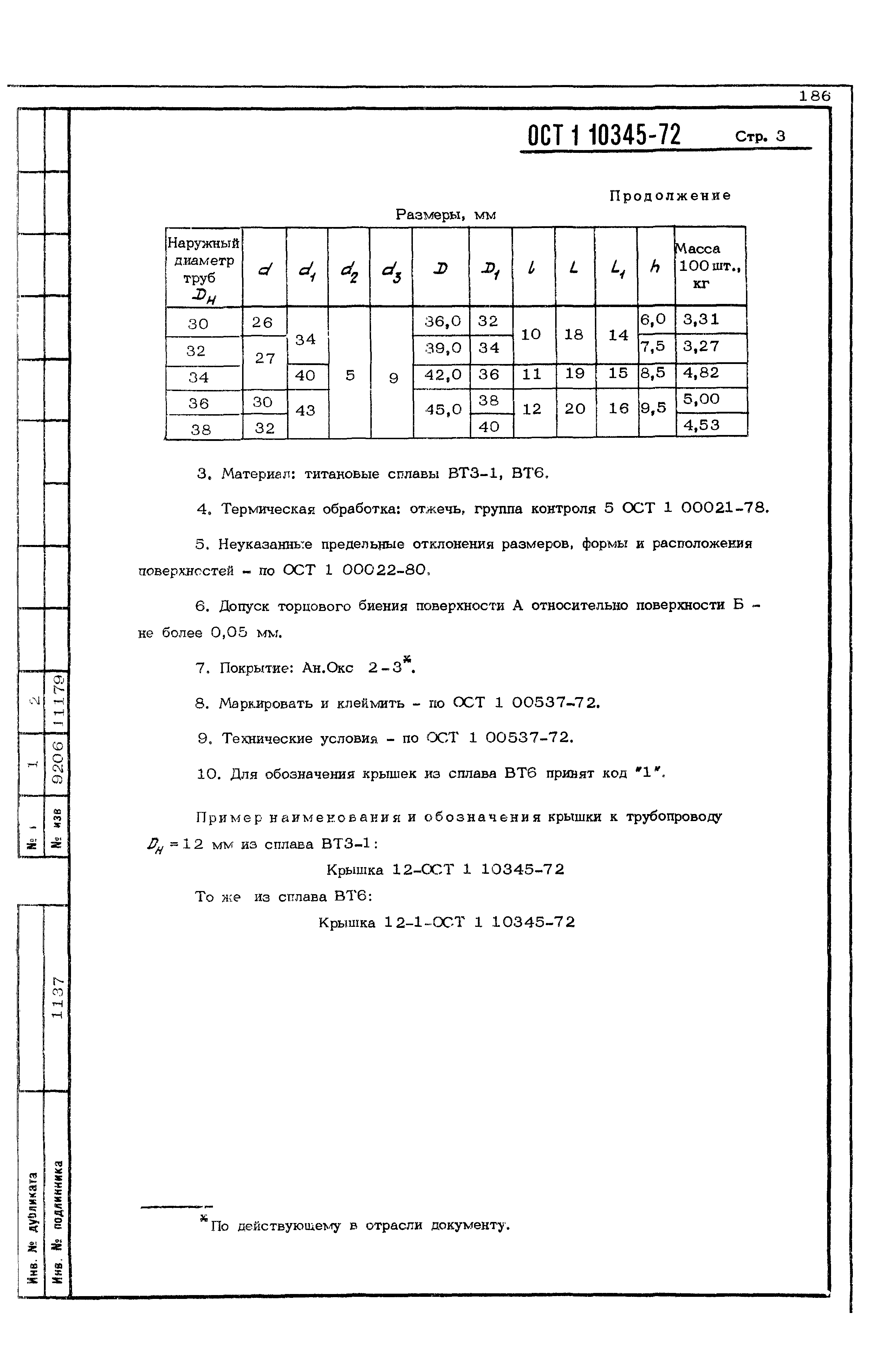 ОСТ 1 10345-72