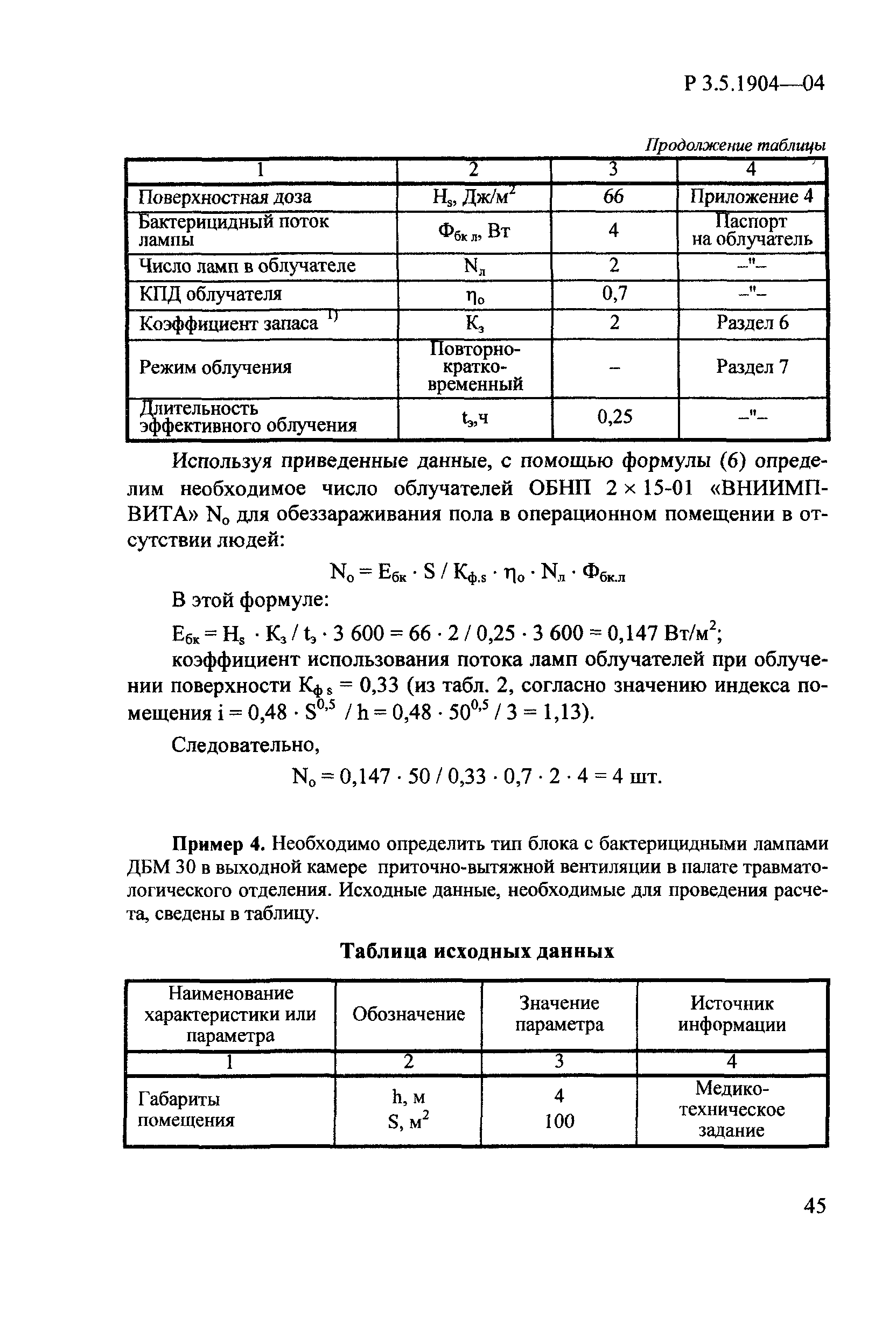 Руководство Р 3.5.1904-04