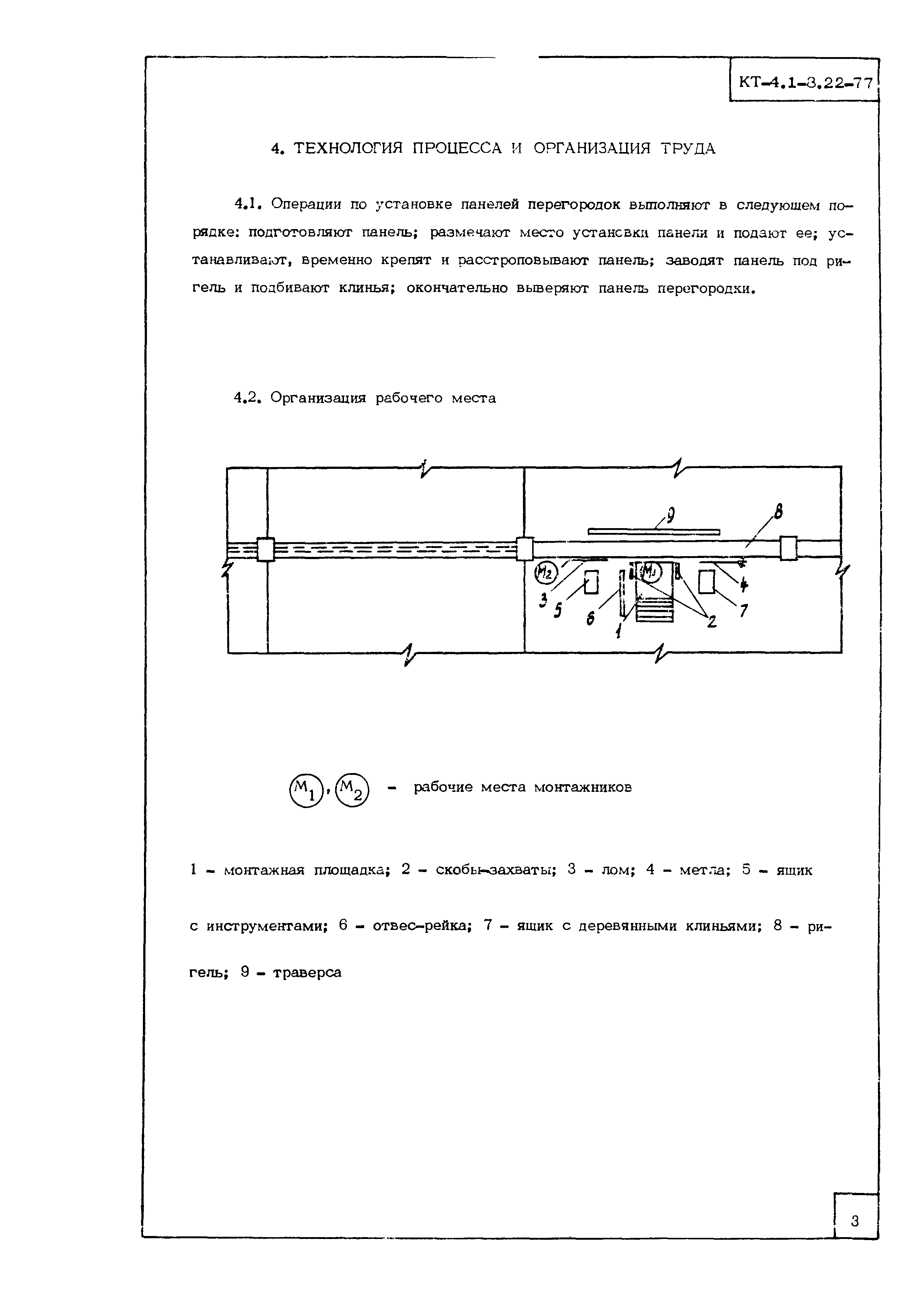 Технологическая карта КТ-4.1-8.22-77