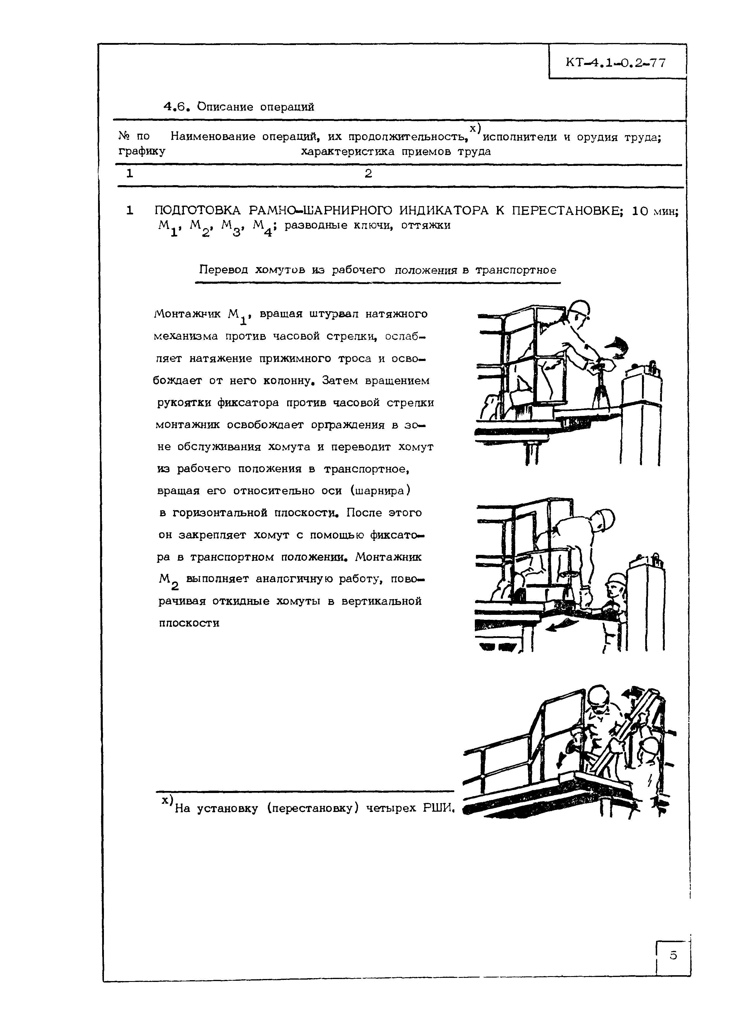 Технологическая карта КТ-4.1-0.2-77