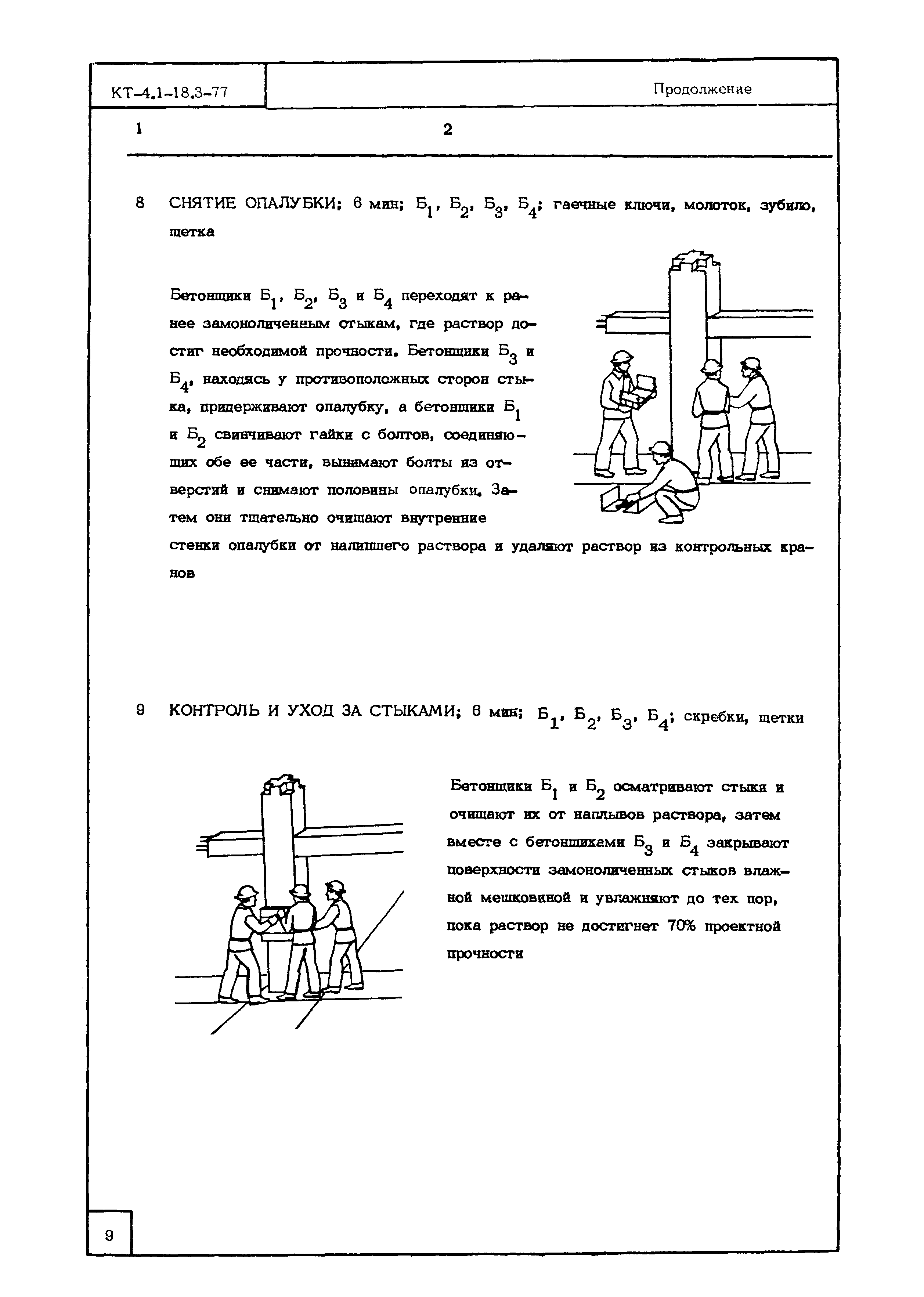 Технологическая карта КТ-4.1-18.3-77