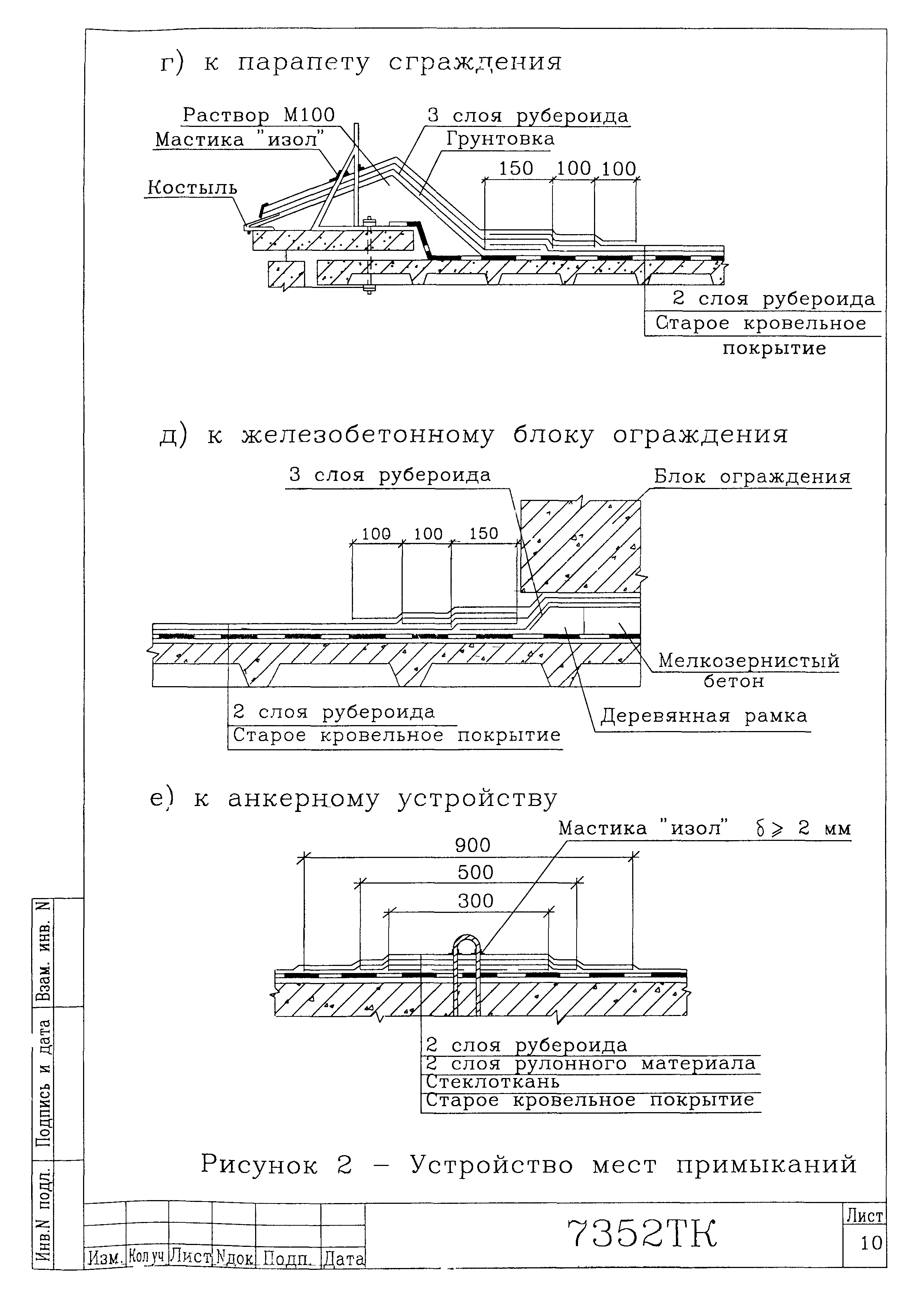 Технологическая карта 7352 ТК