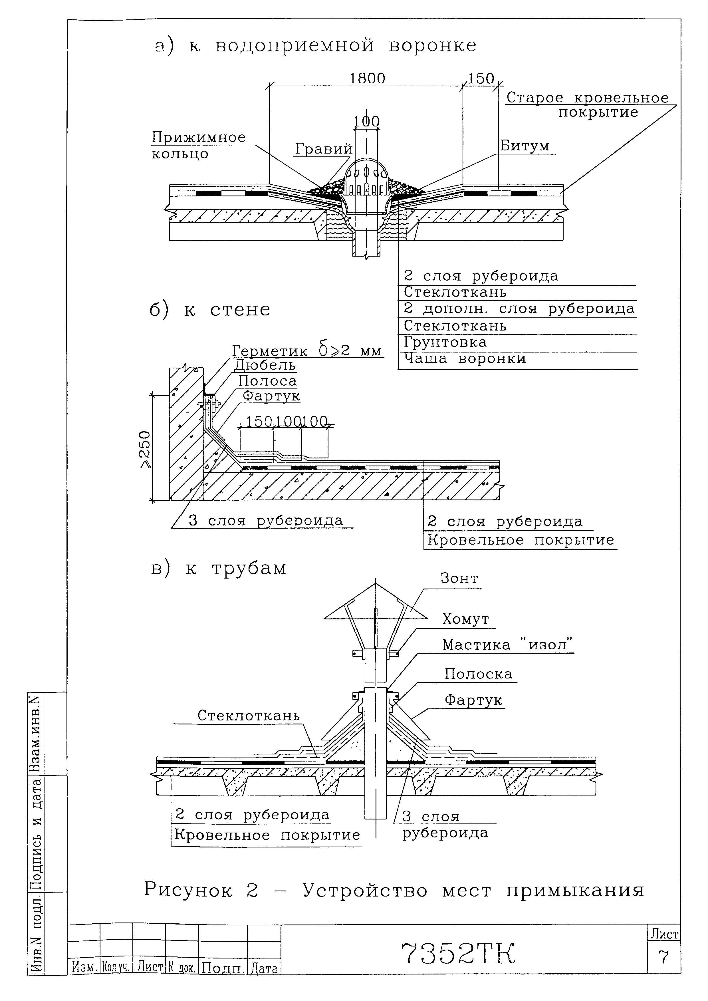 Технологическая карта 7352 ТК