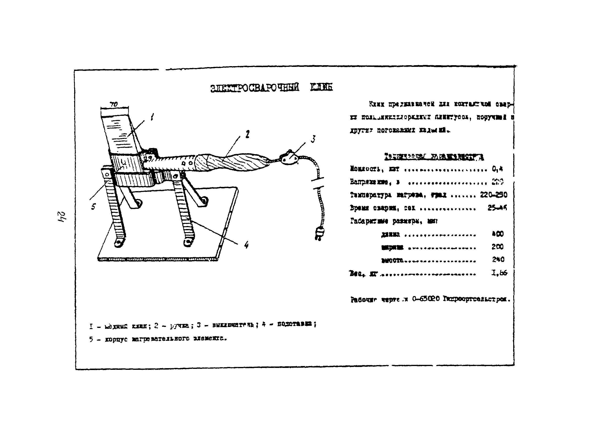 Технологическая карта 