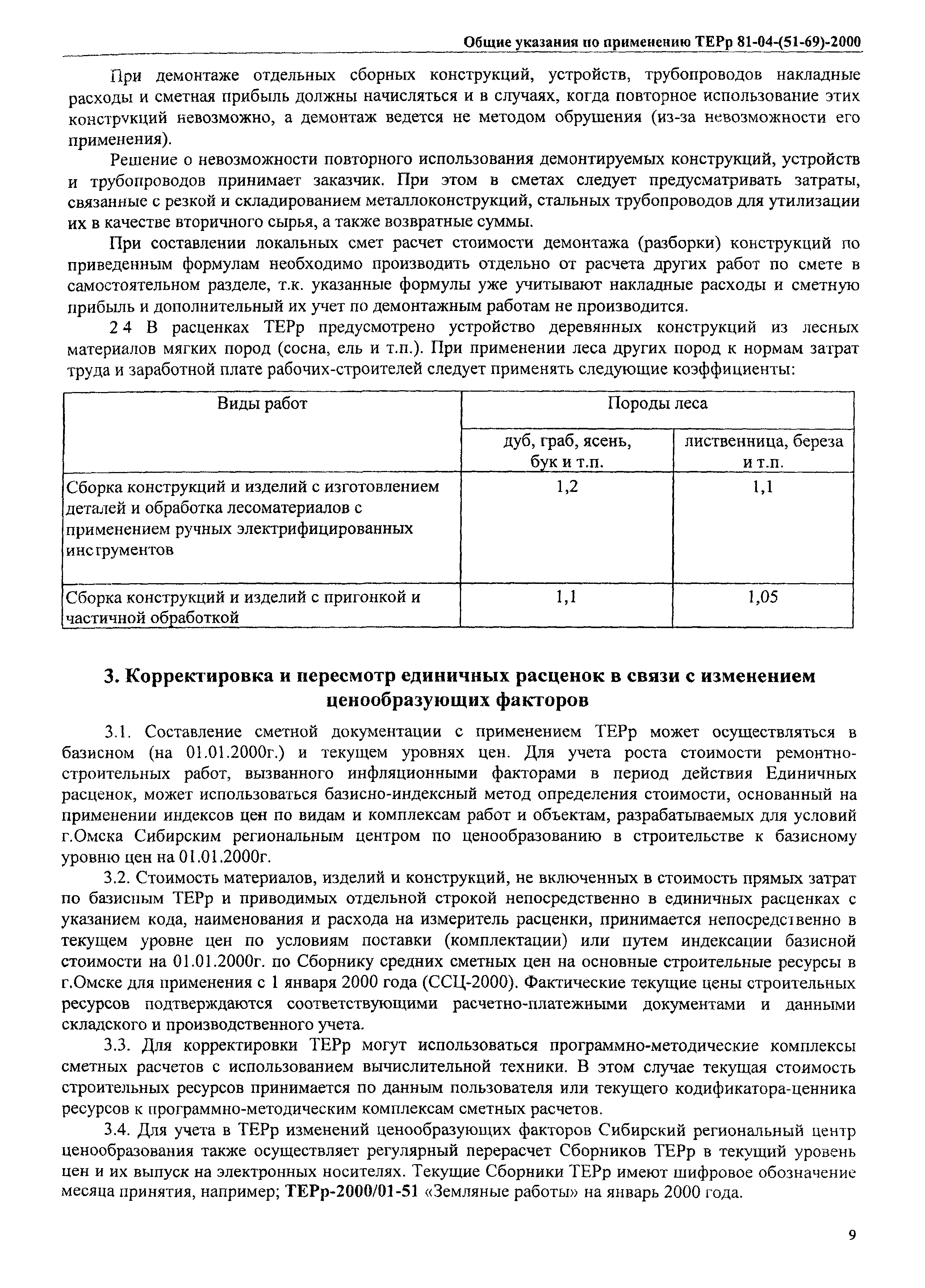 ТЕРр Омская область 2000