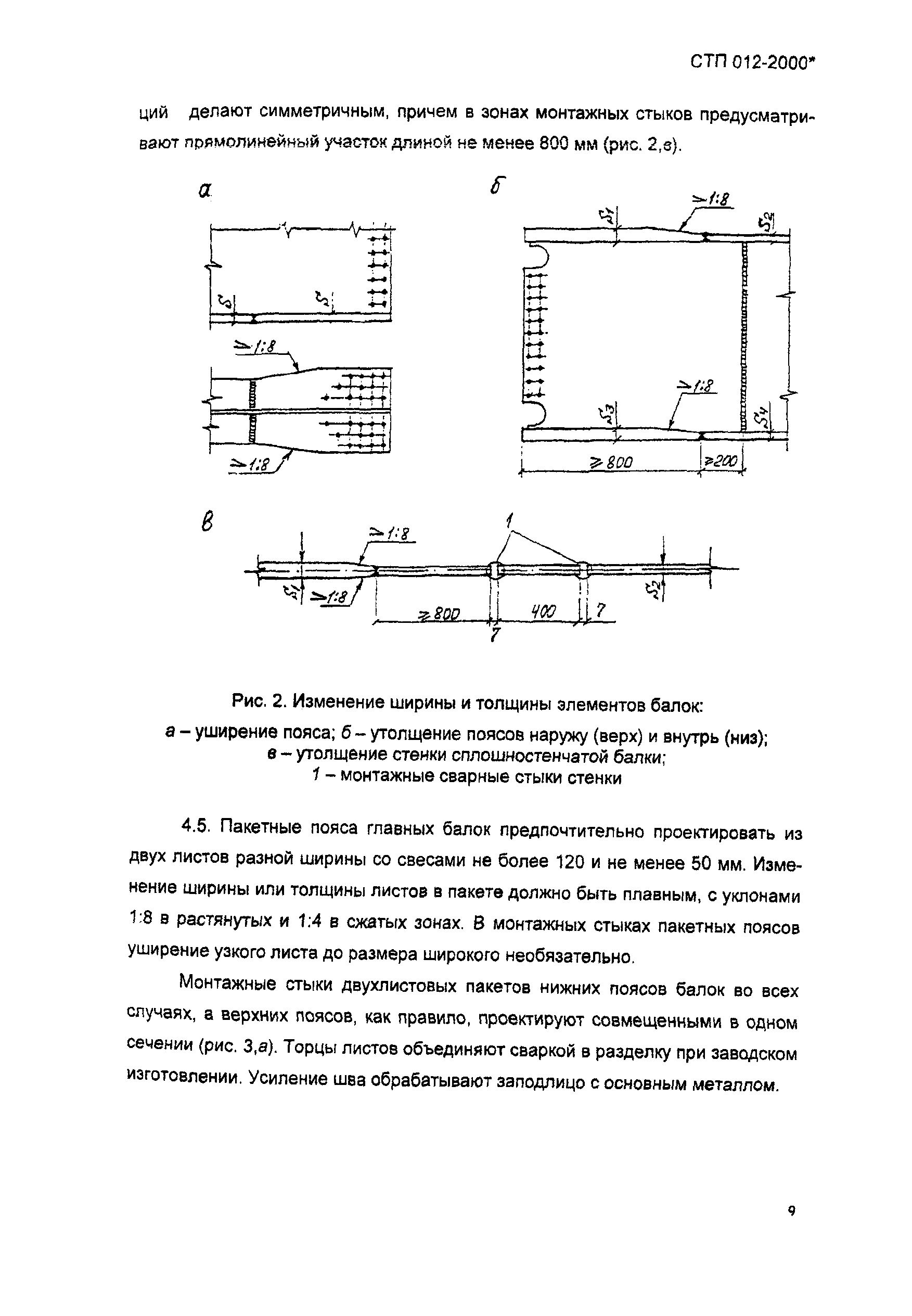 СТП 012-2000*