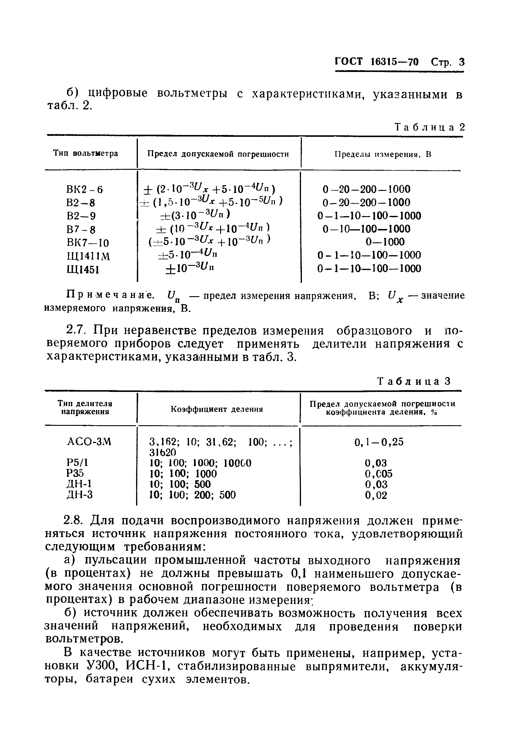 ГОСТ 16315-70