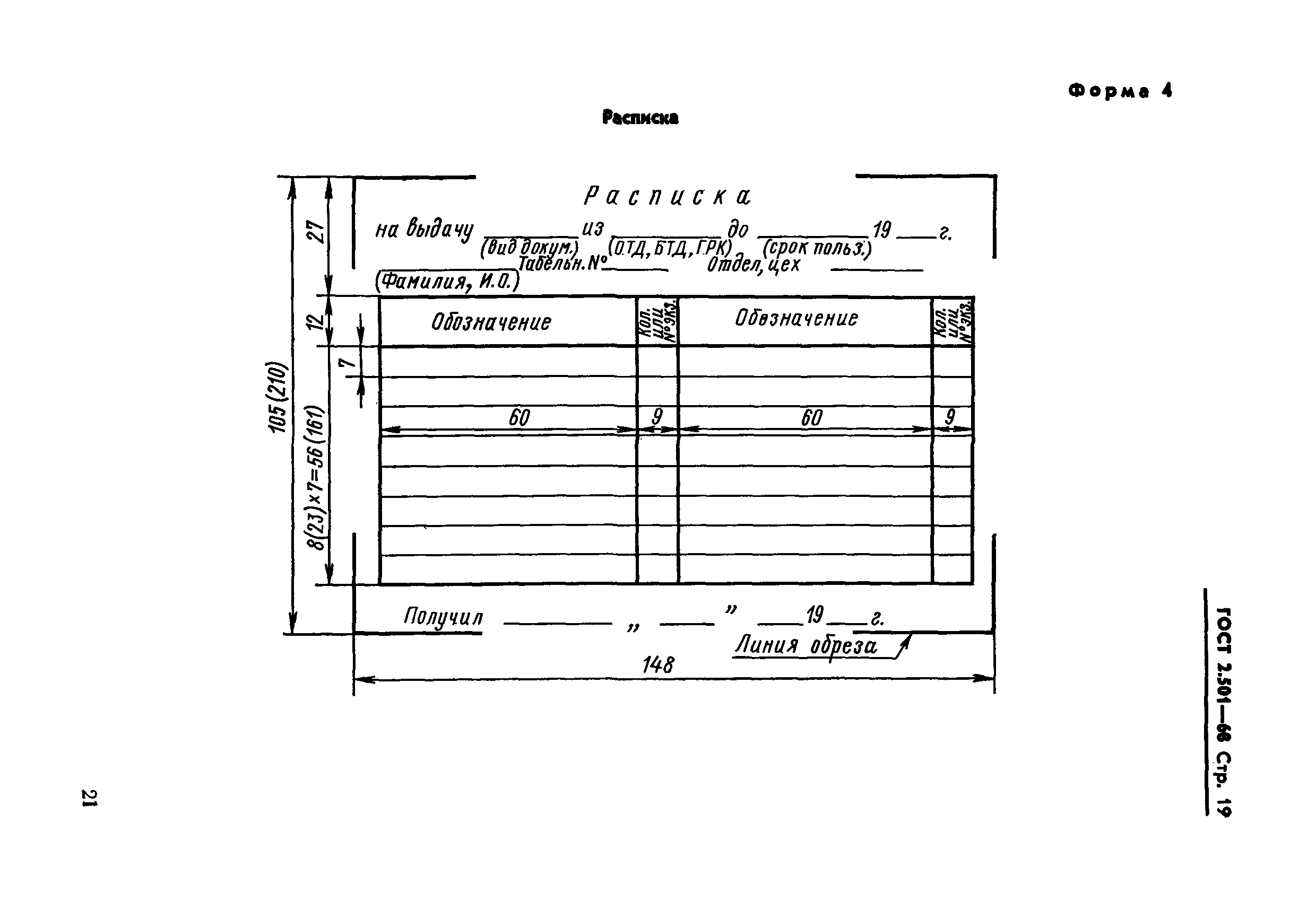 ГОСТ 2.501-68