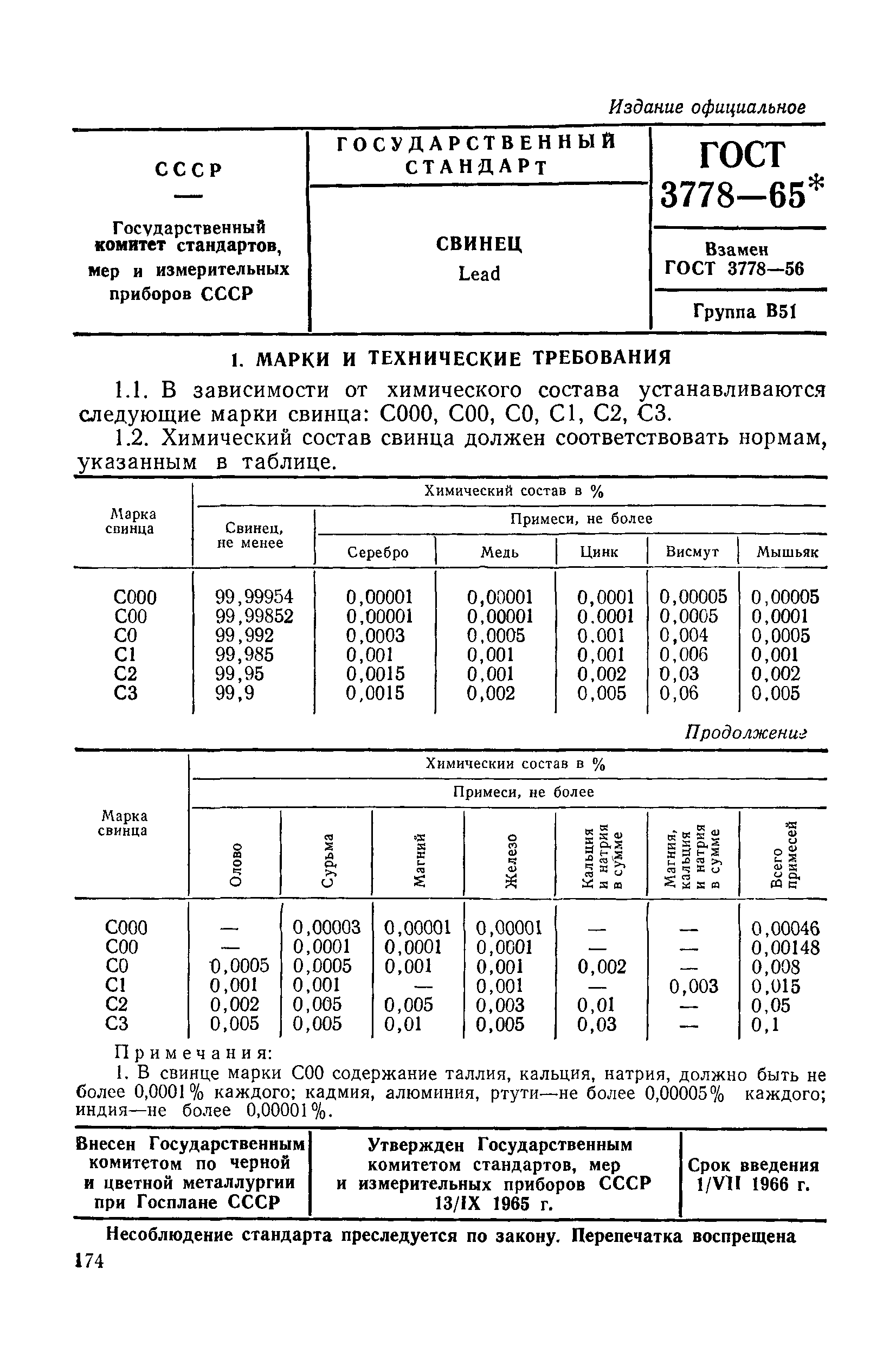 ГОСТ 3778-65