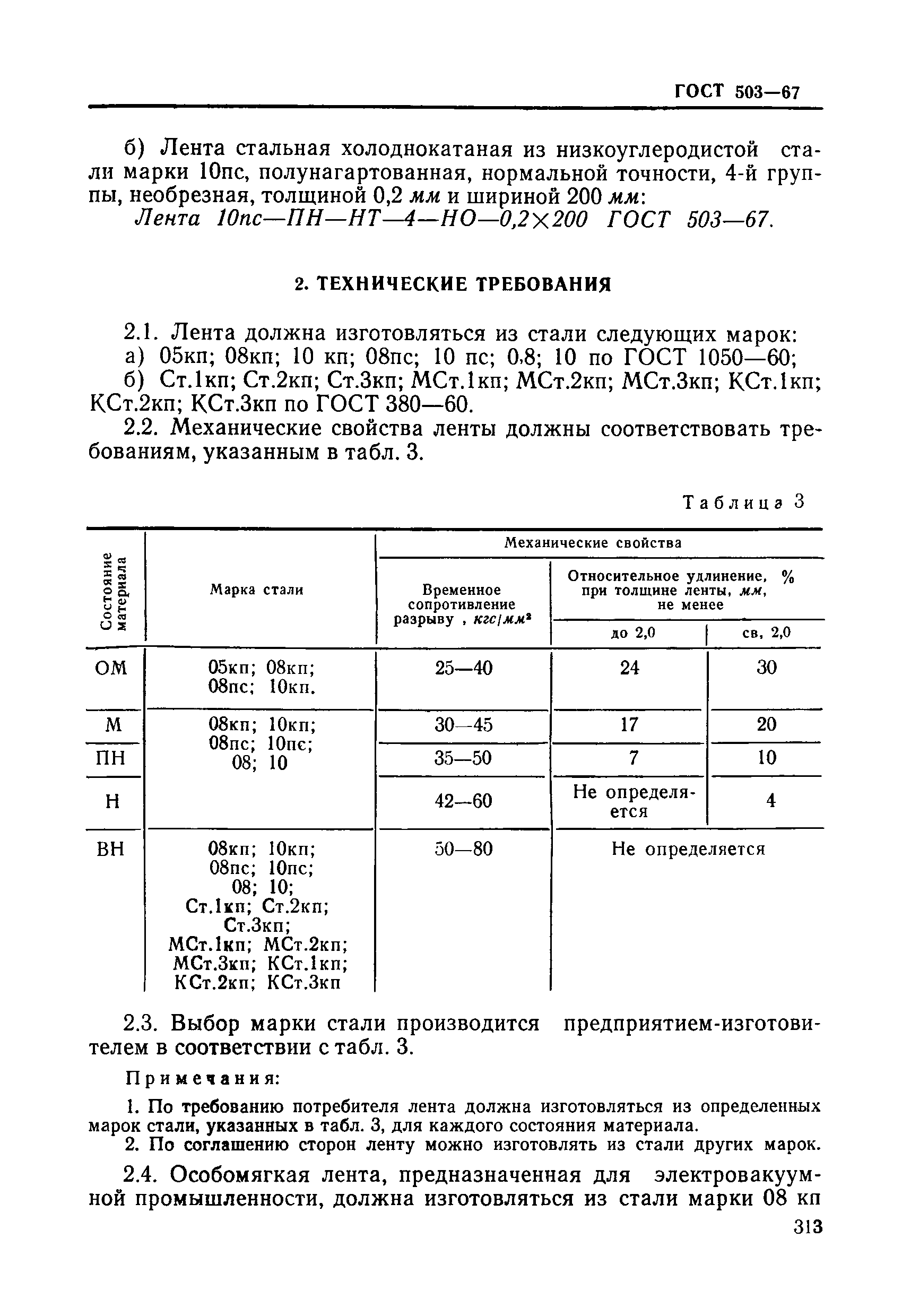 ГОСТ 503-67