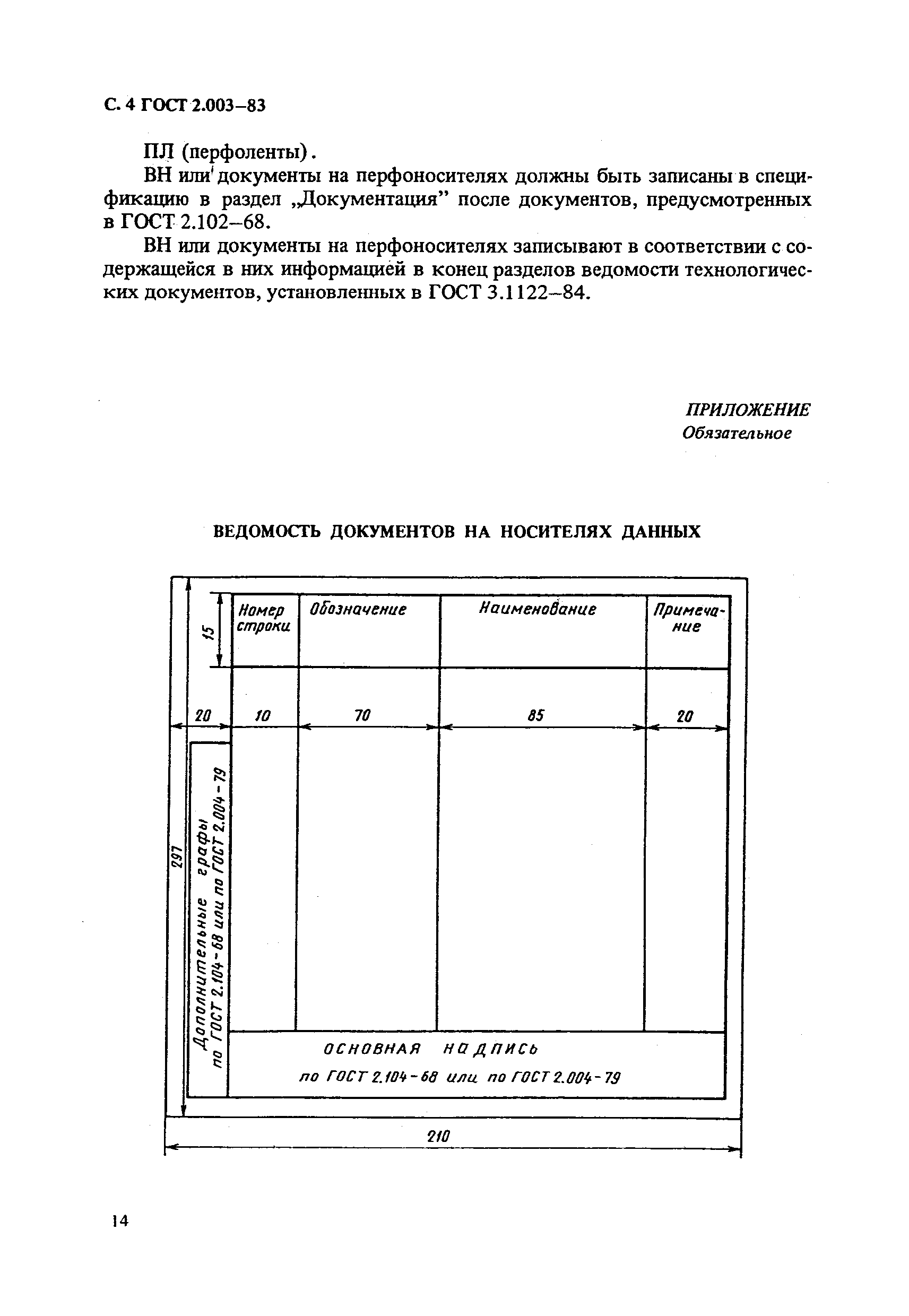 ГОСТ 2.003-83