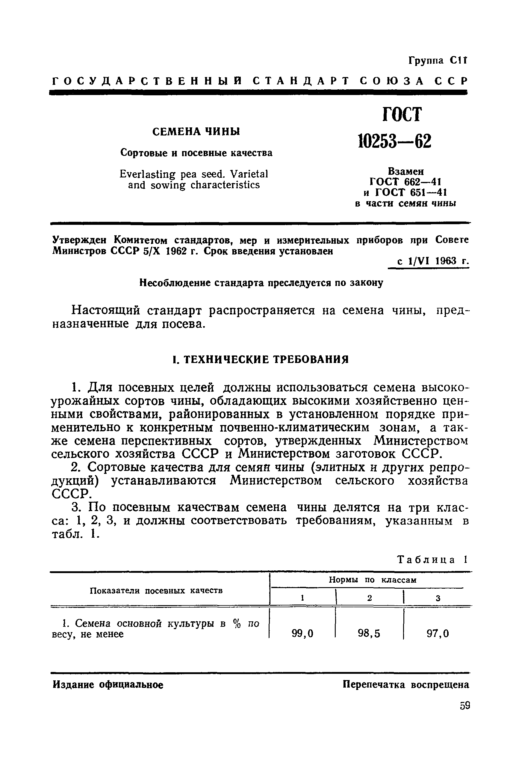 ГОСТ 10253-62