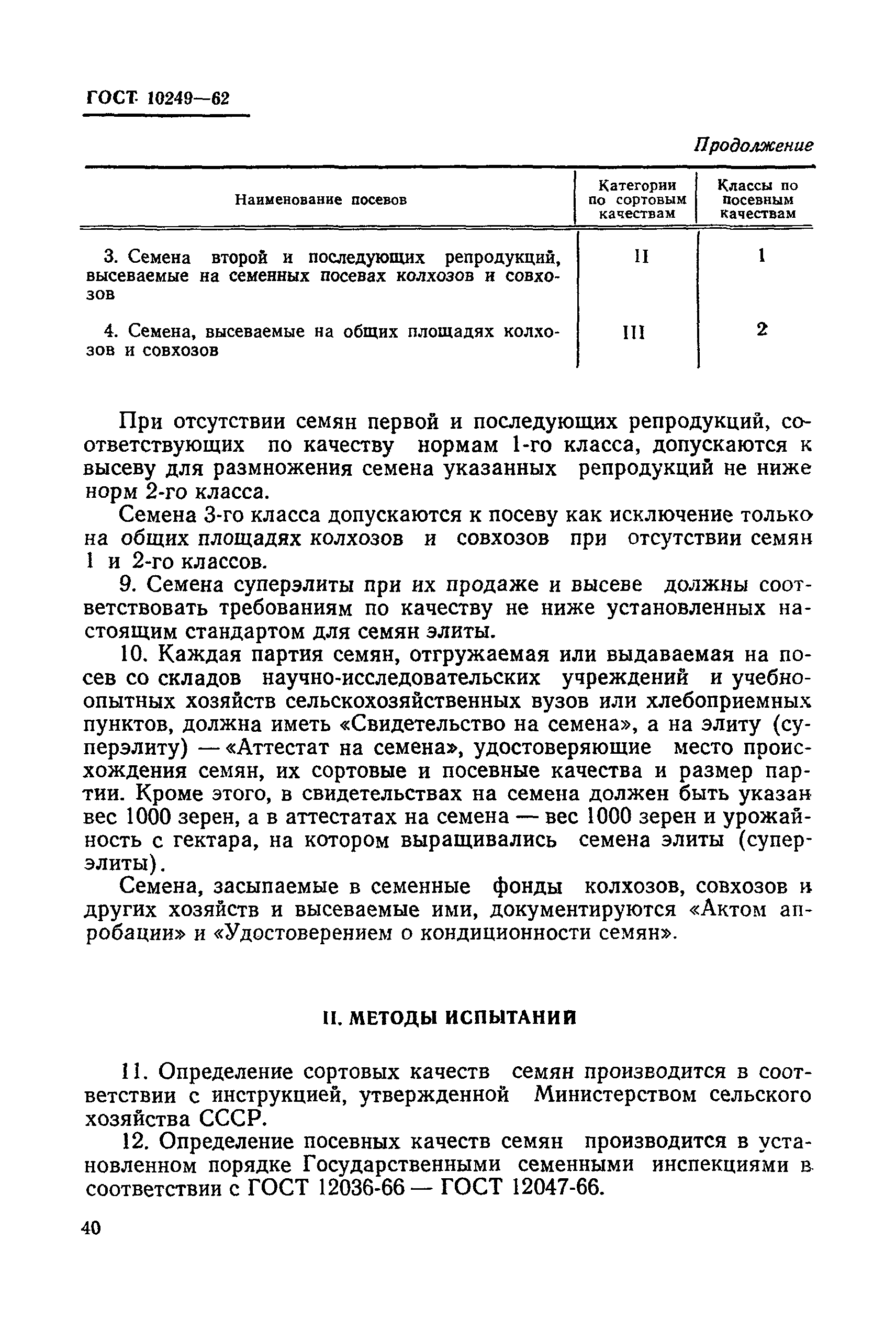 ГОСТ 10249-62