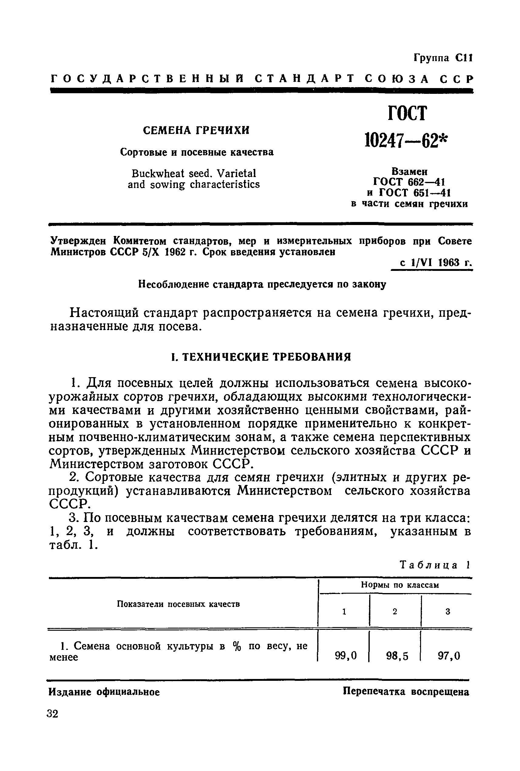 ГОСТ 10247-62