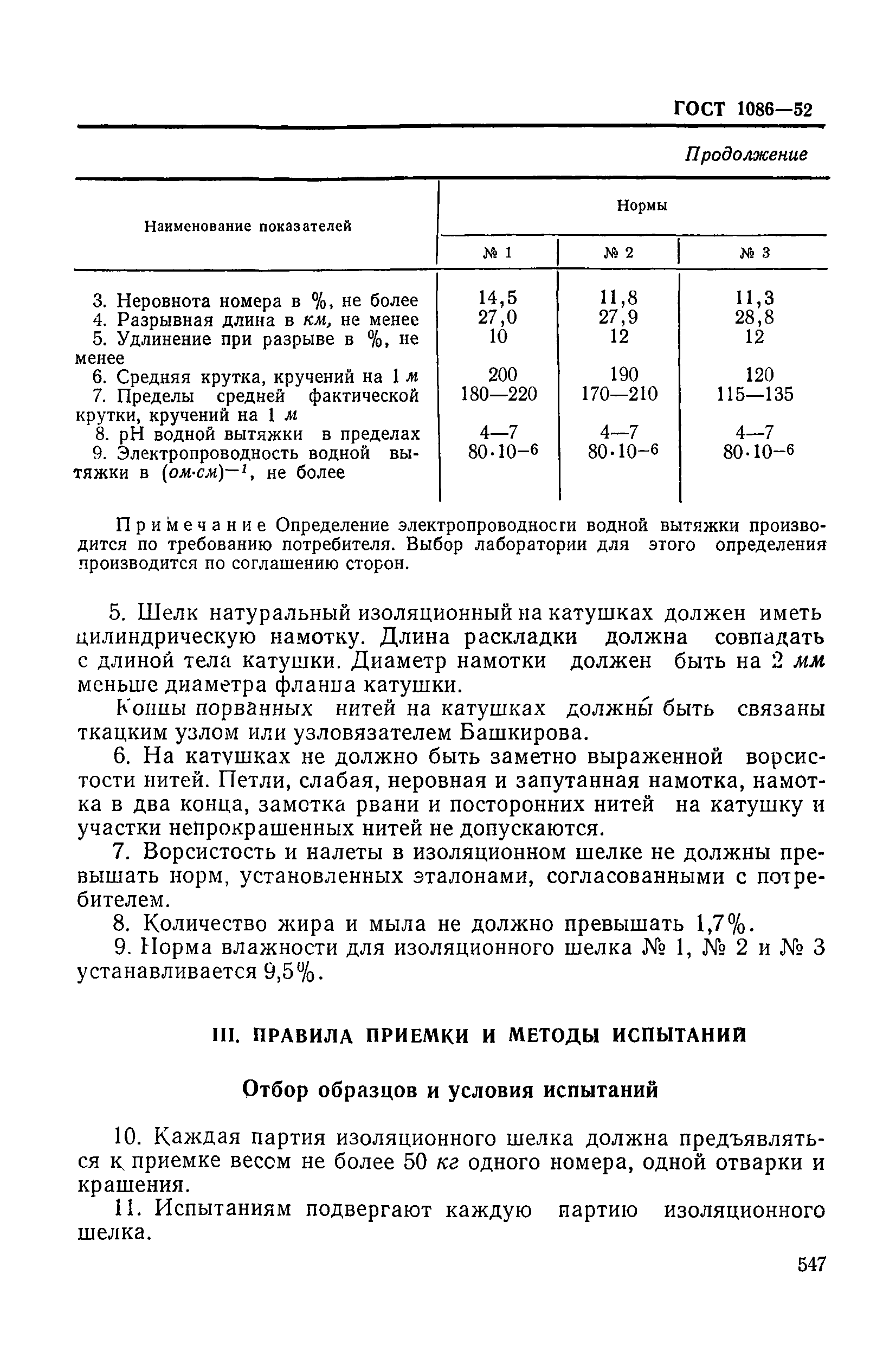 ГОСТ 1086-52