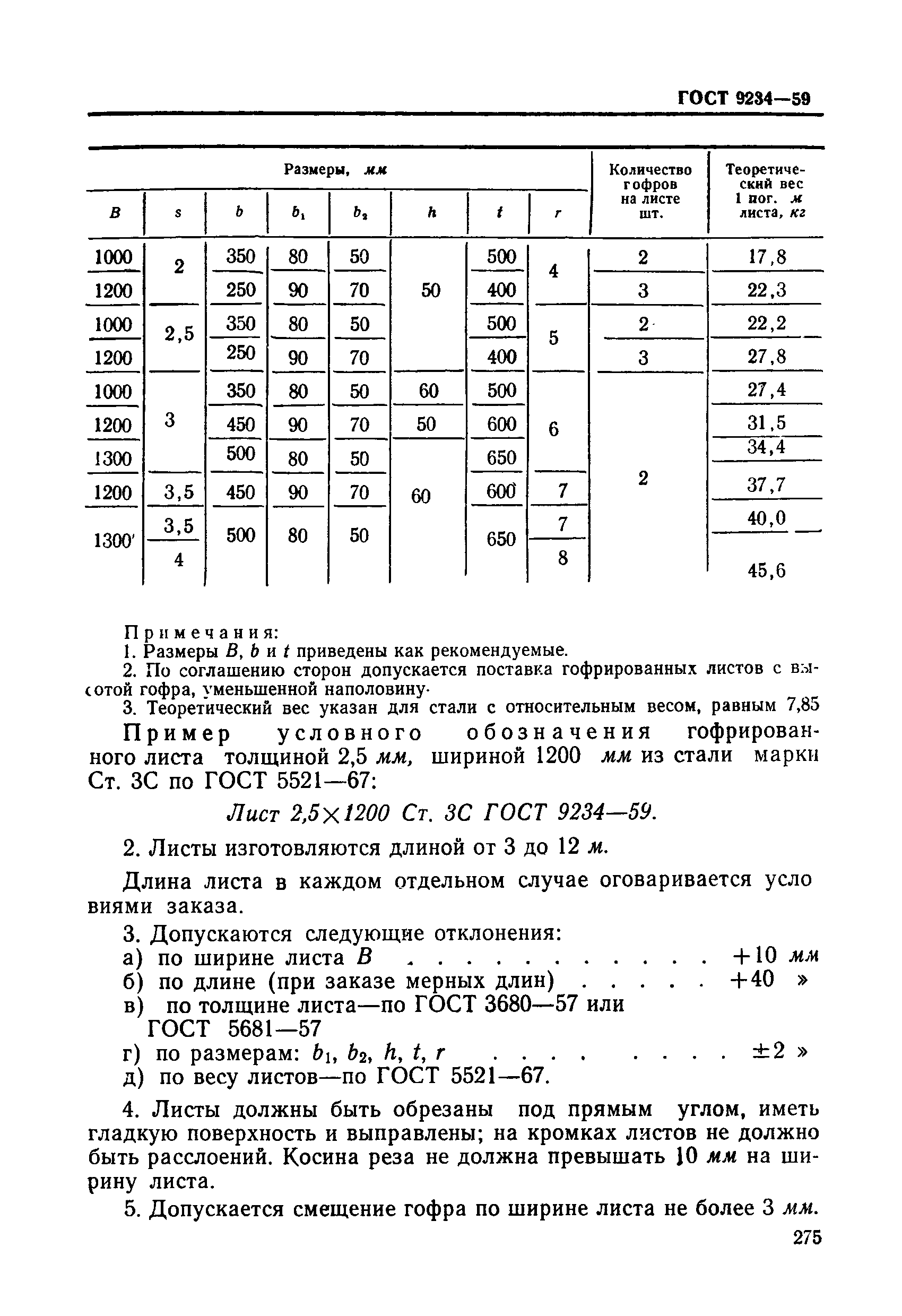 ГОСТ 9234-59