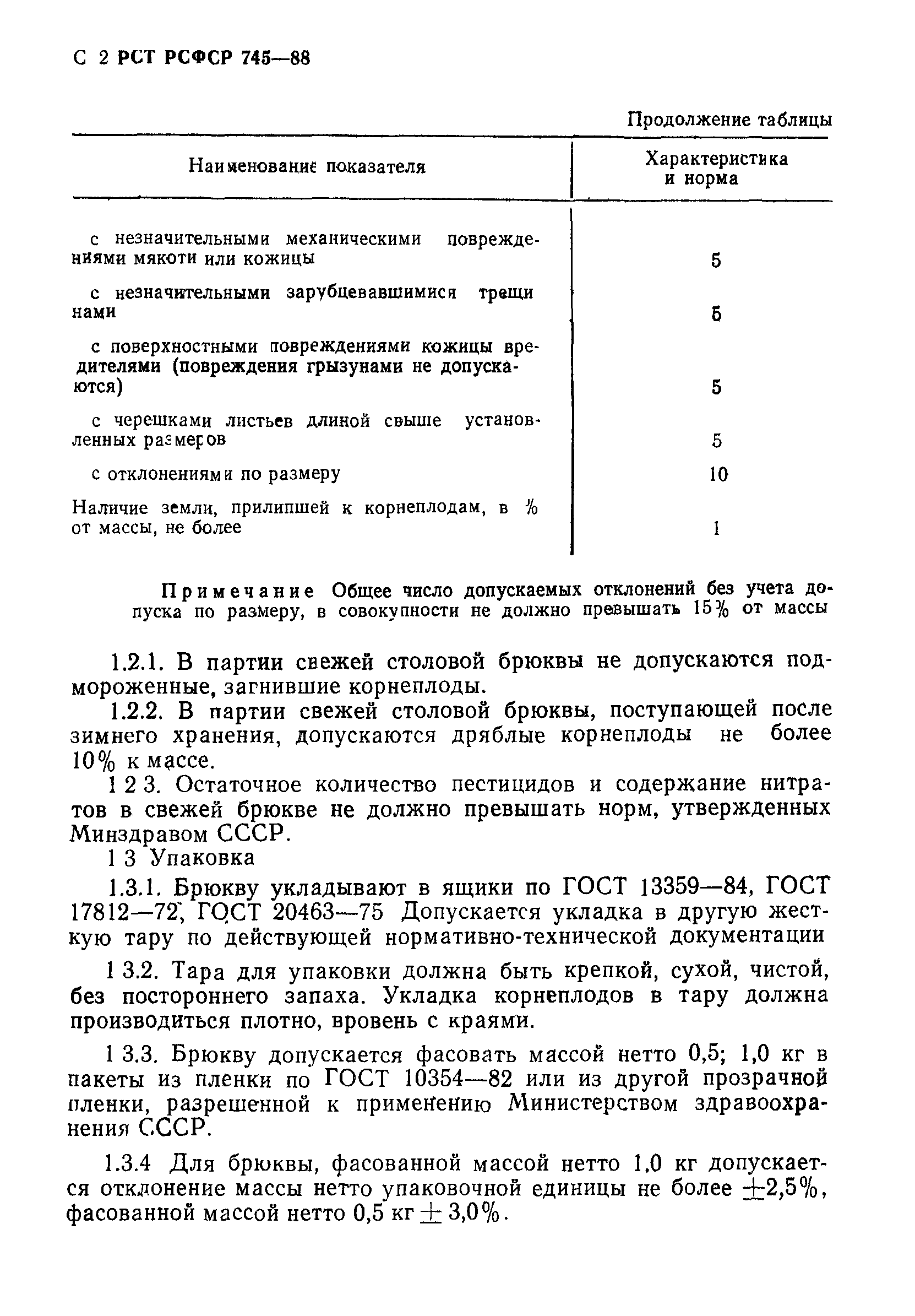 РСТ РСФСР 745-88