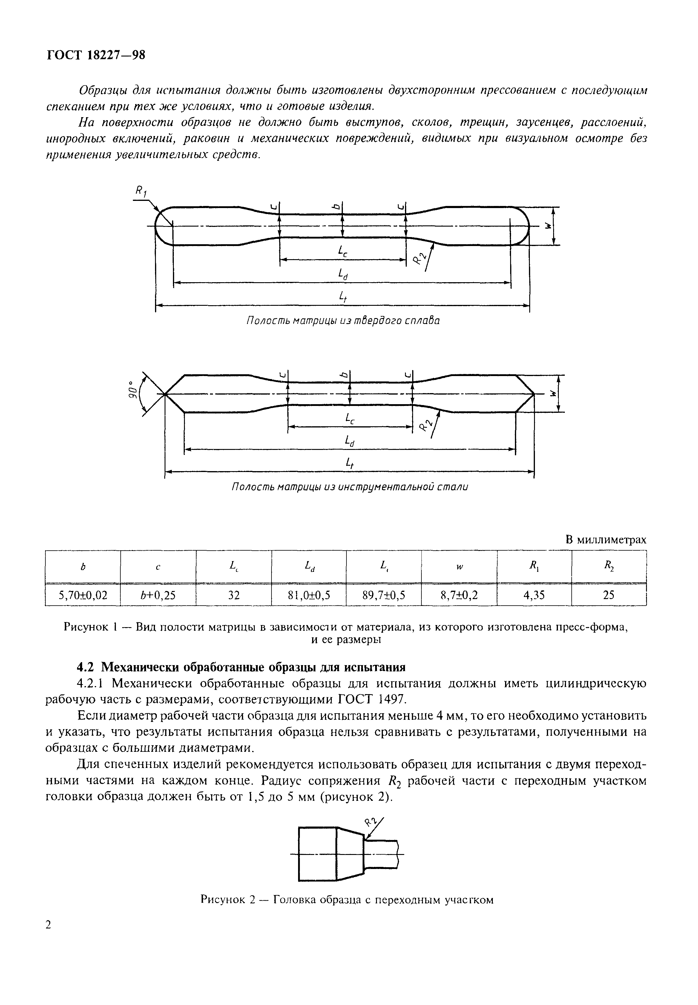 ГОСТ 18227-98