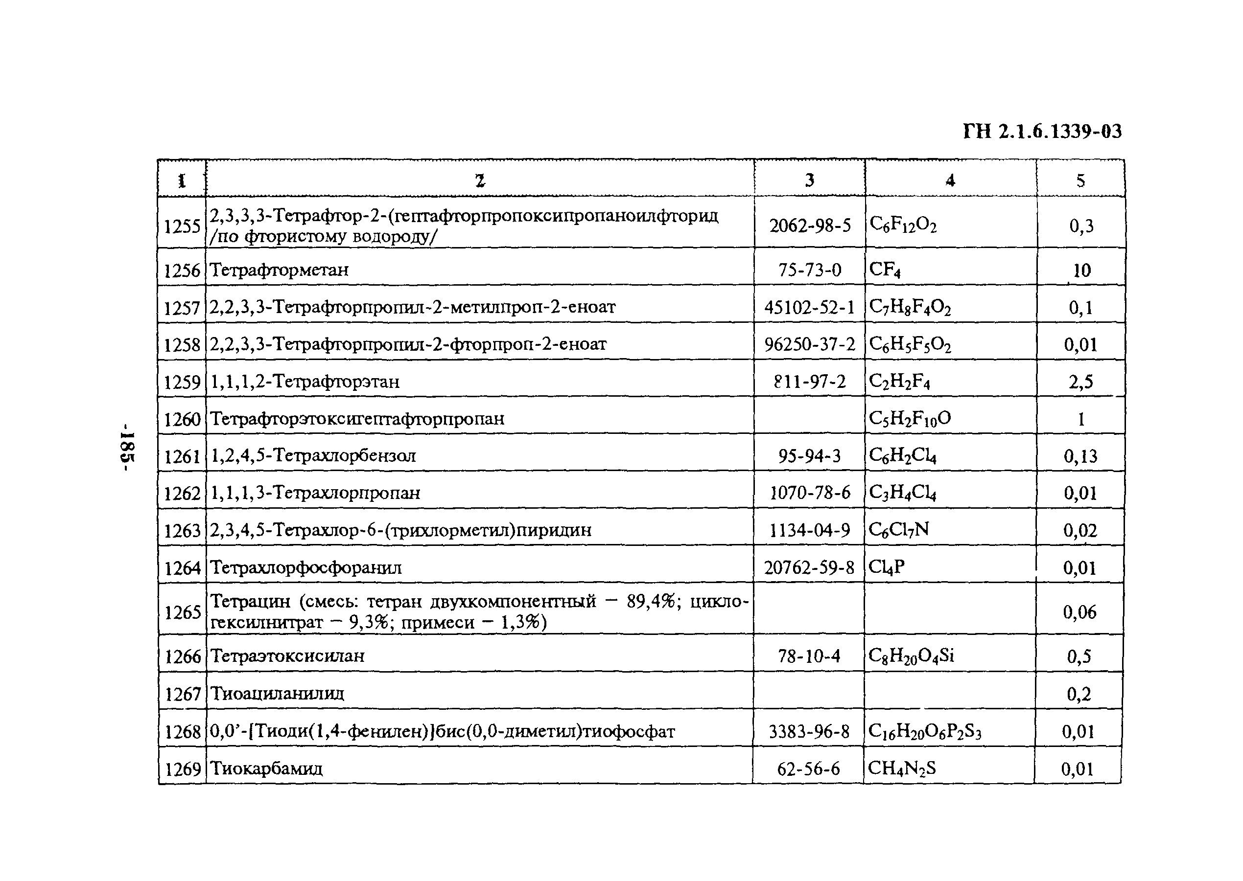 ГН 2.1.6.1339-03