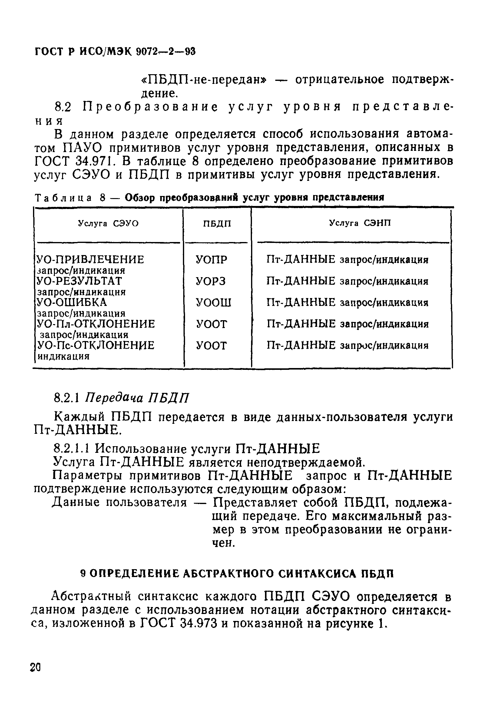 ГОСТ Р ИСО/МЭК 9072-2-93