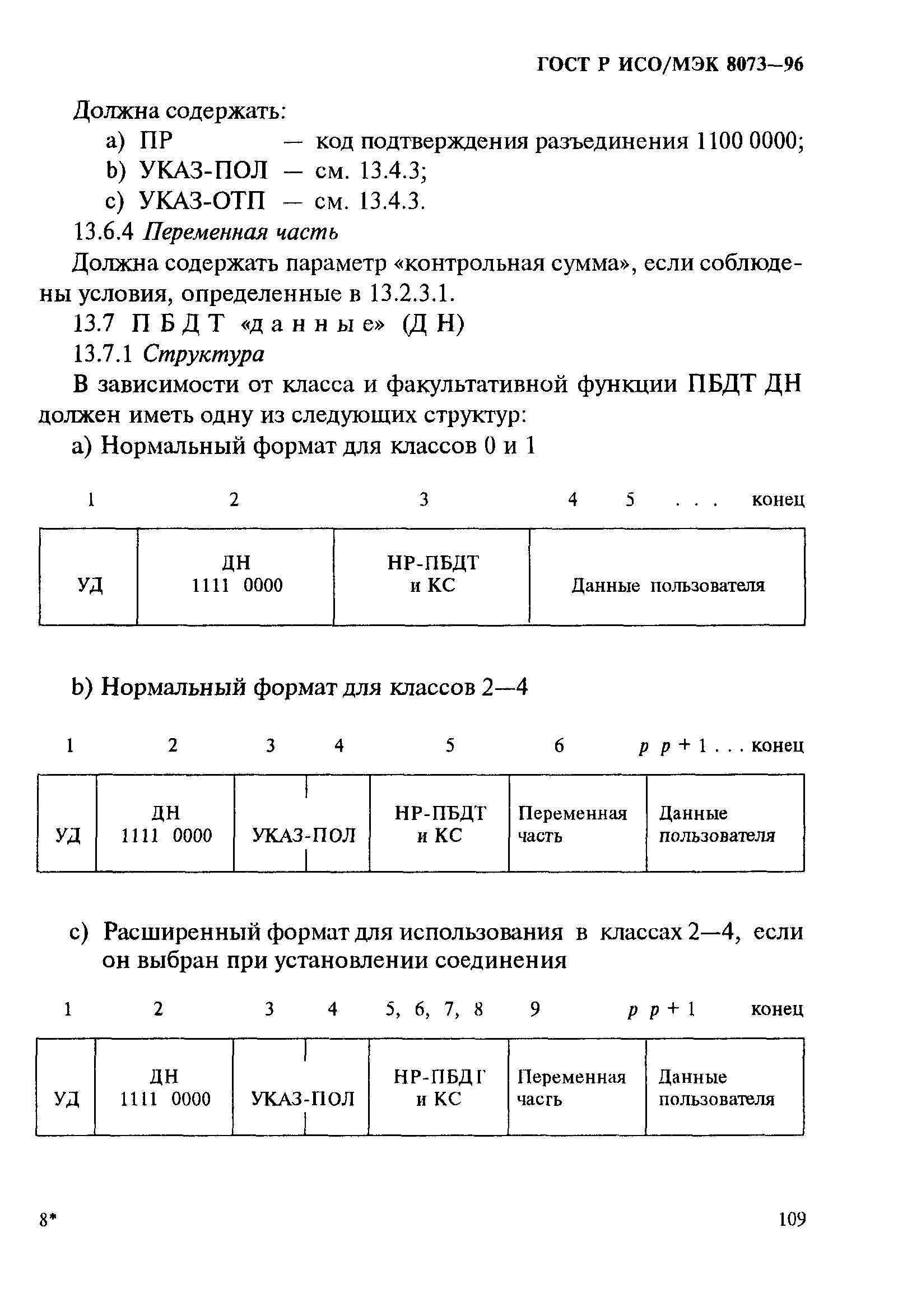 ГОСТ Р ИСО/МЭК 8073-96