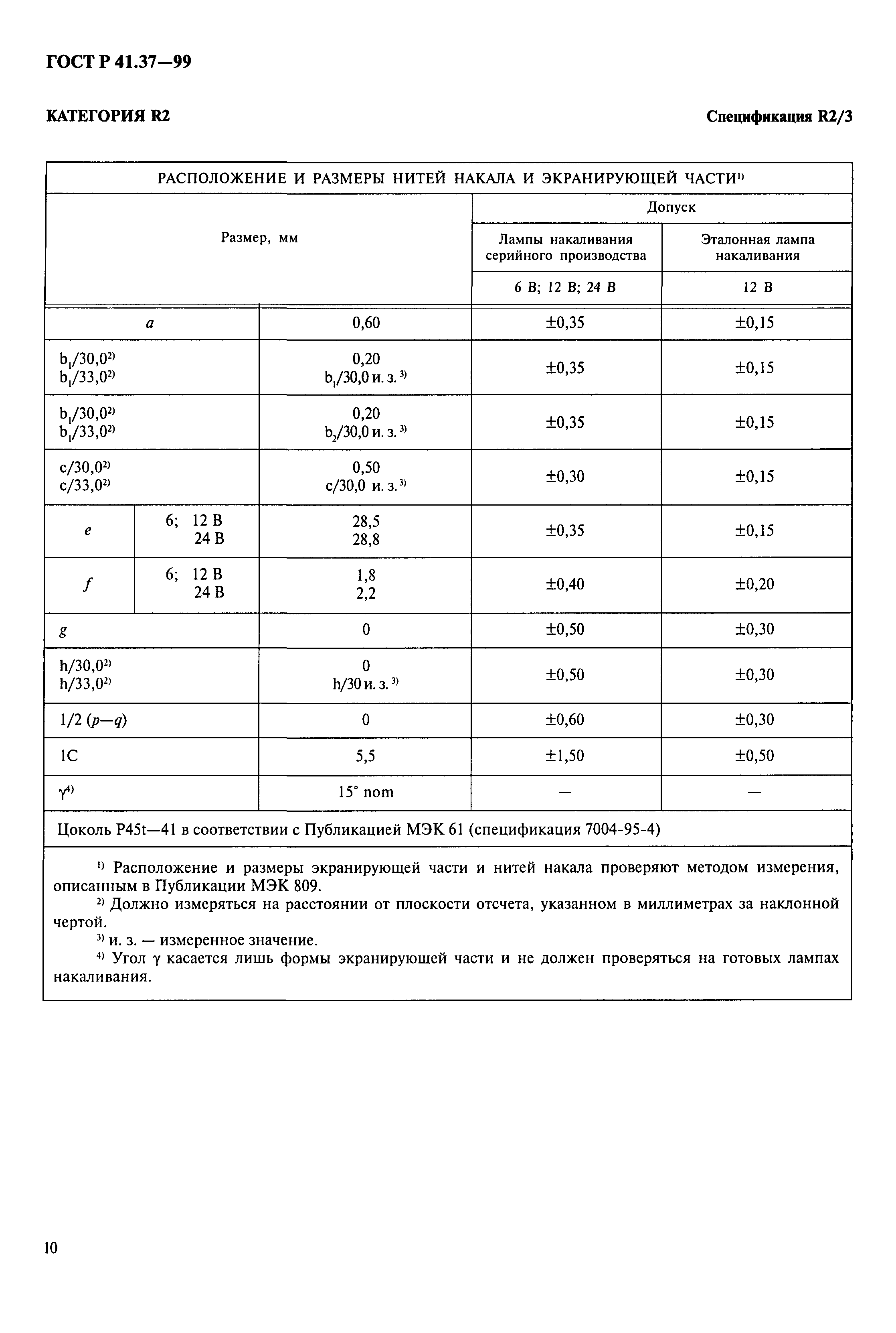 ГОСТ Р 41.37-99