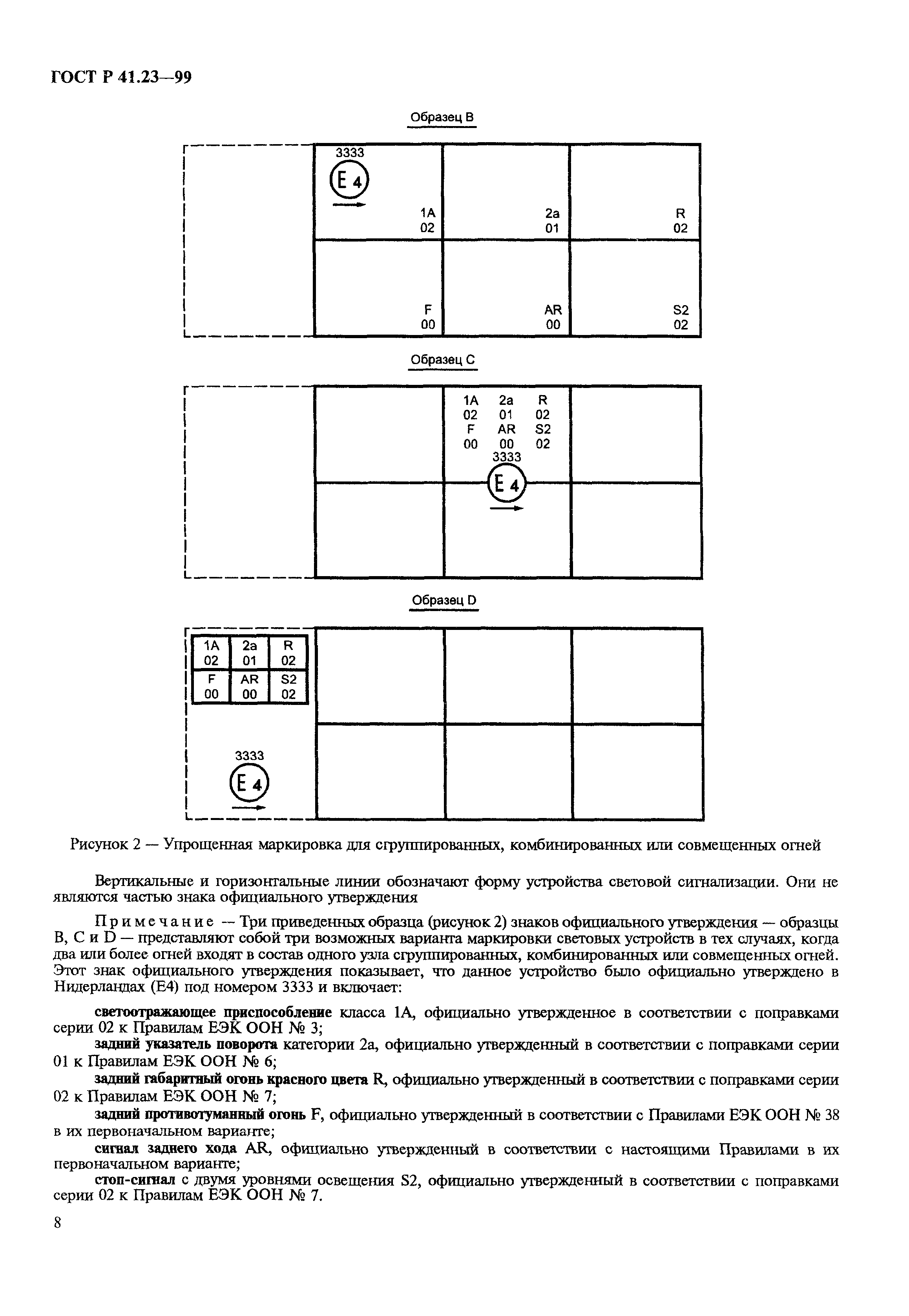 ГОСТ Р 41.23-99