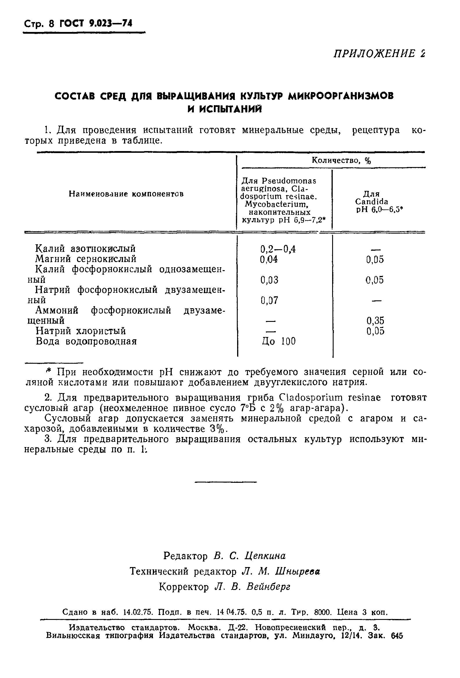 ГОСТ 9.023-74