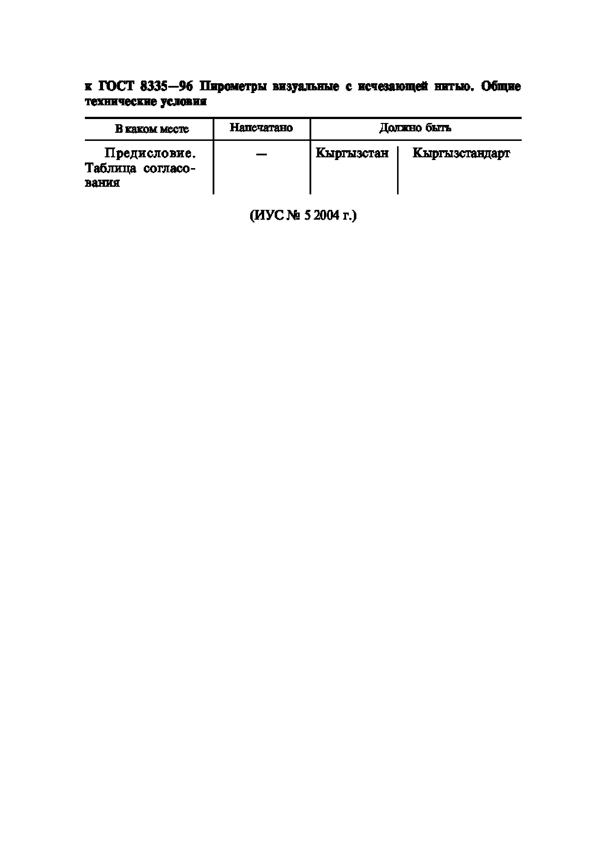 ГОСТ 8335-96