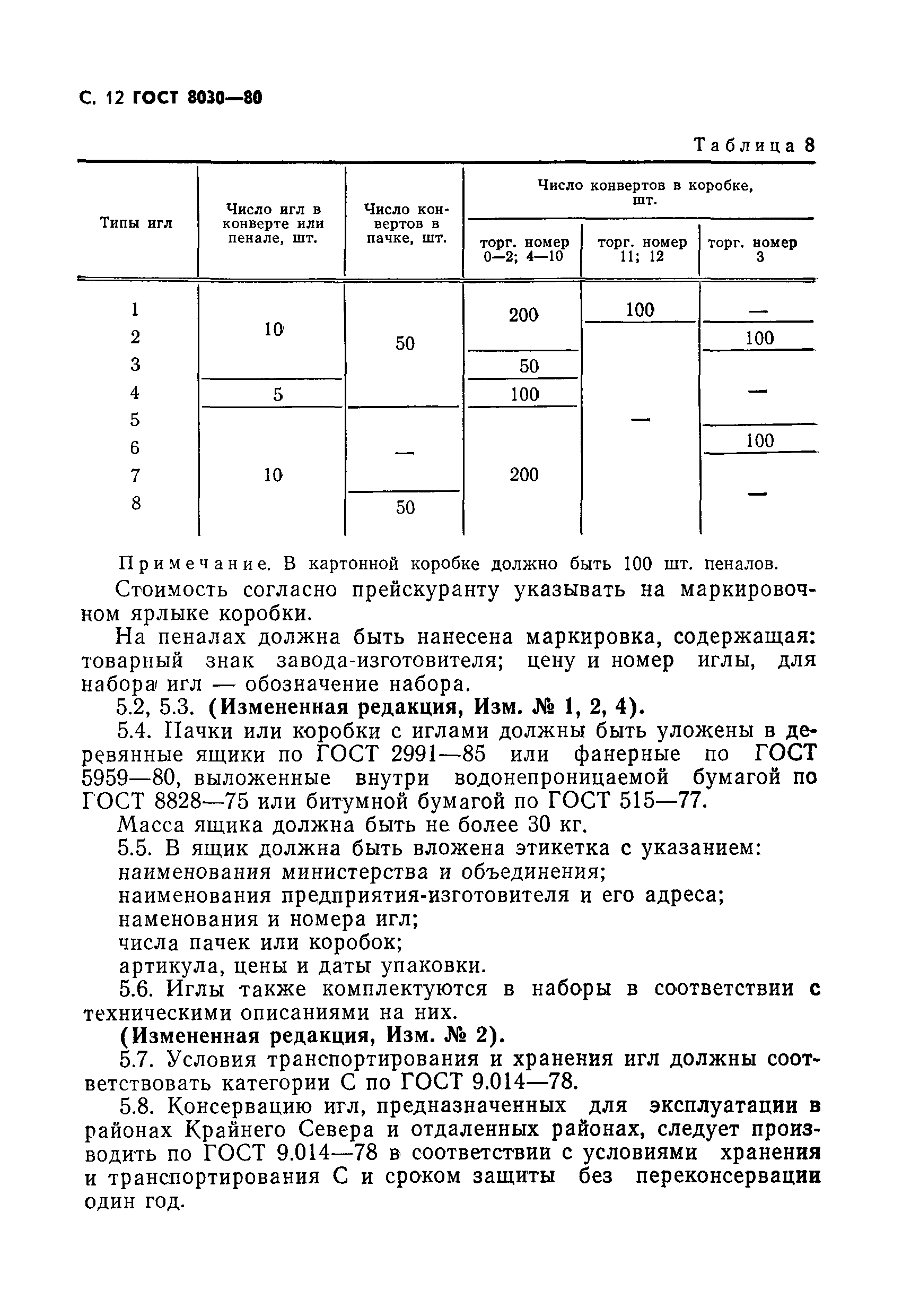 ГОСТ 8030-80