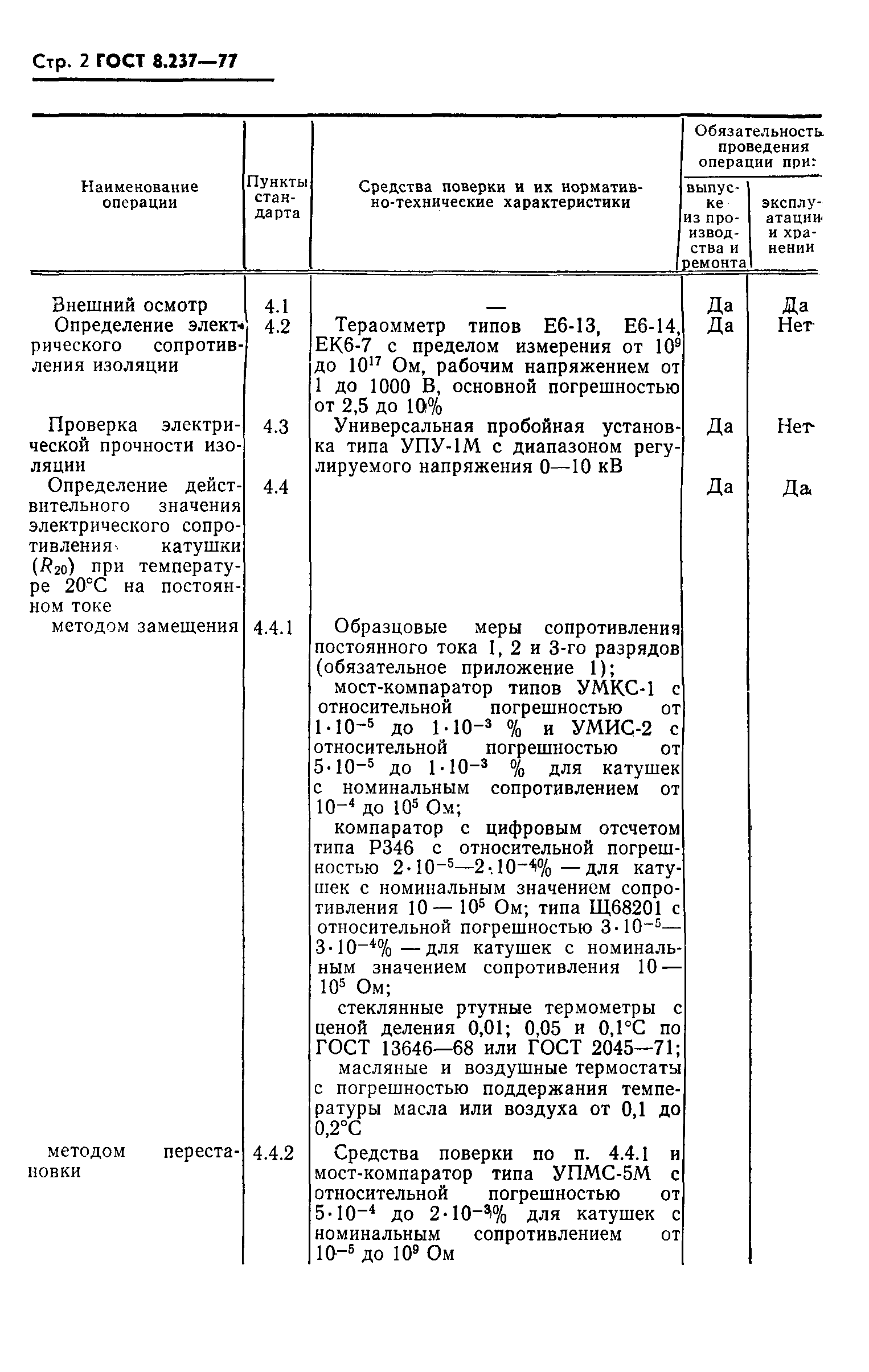 ГОСТ 8.237-77