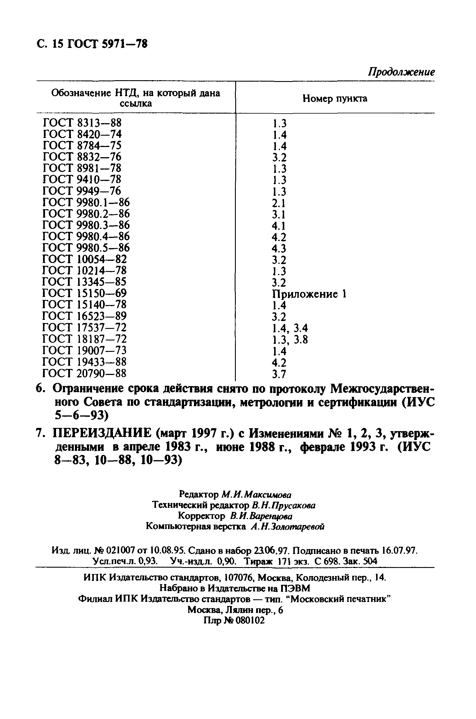 ГОСТ 5971-78