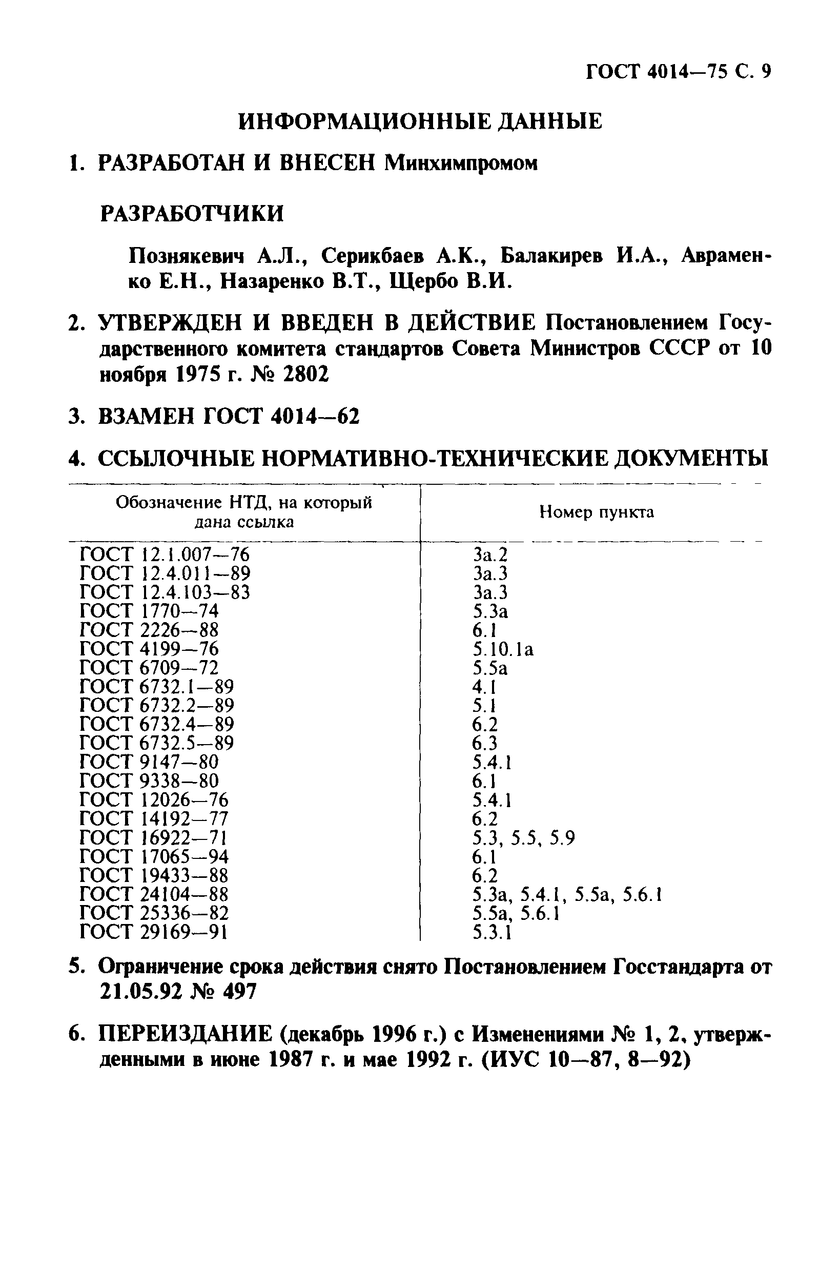 ГОСТ 4014-75