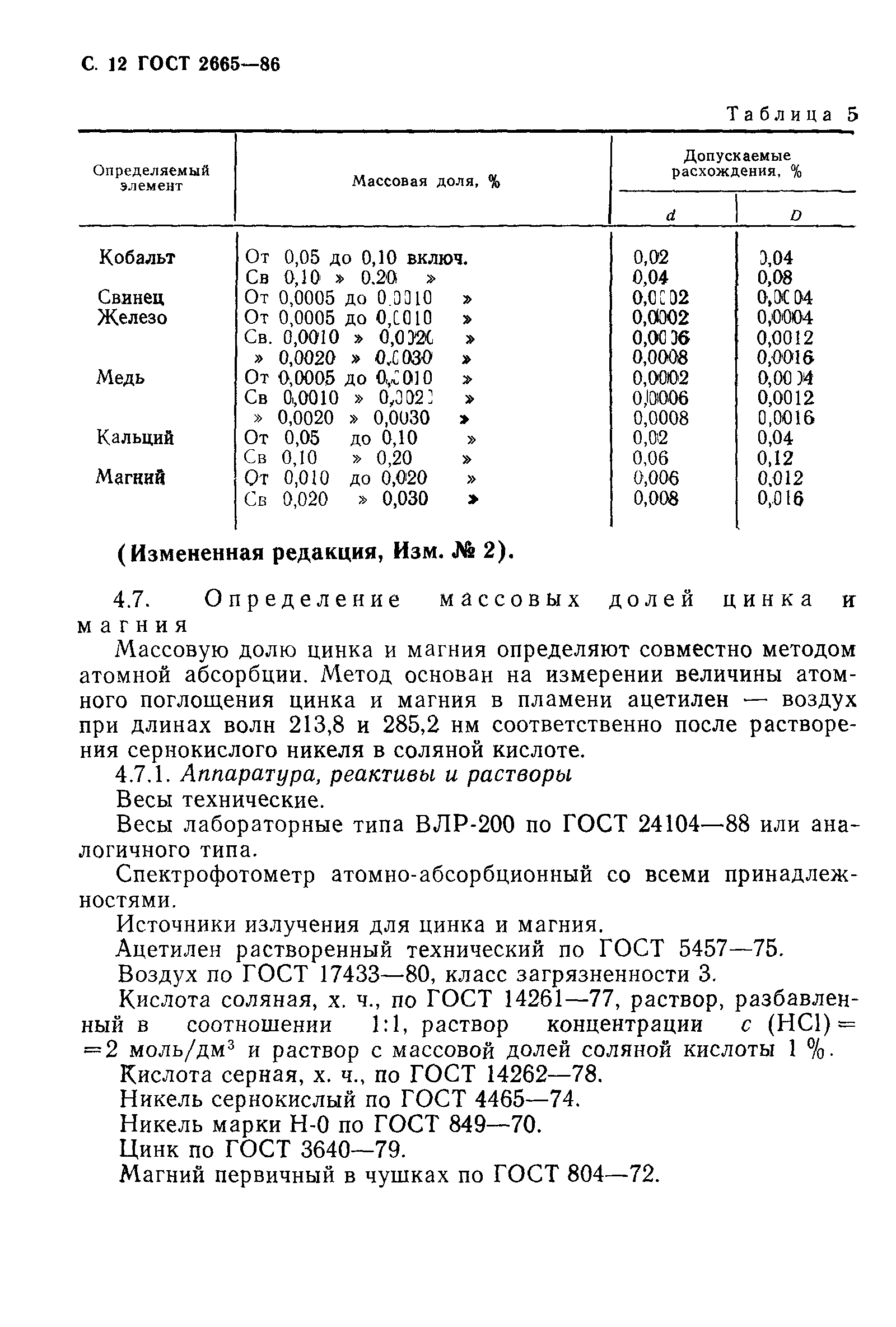 ГОСТ 2665-86