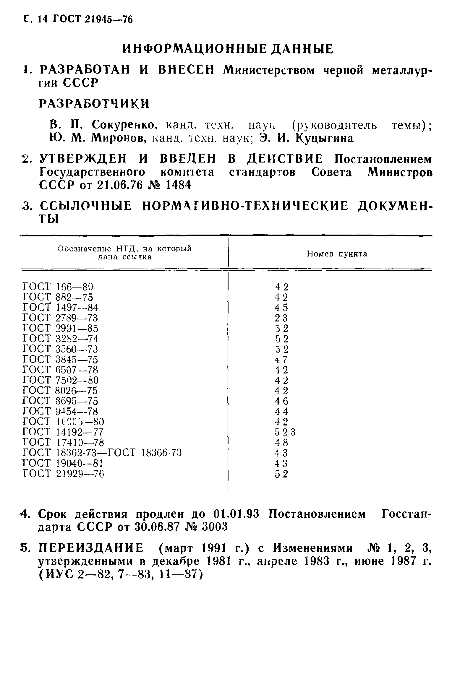 ГОСТ 21945-76